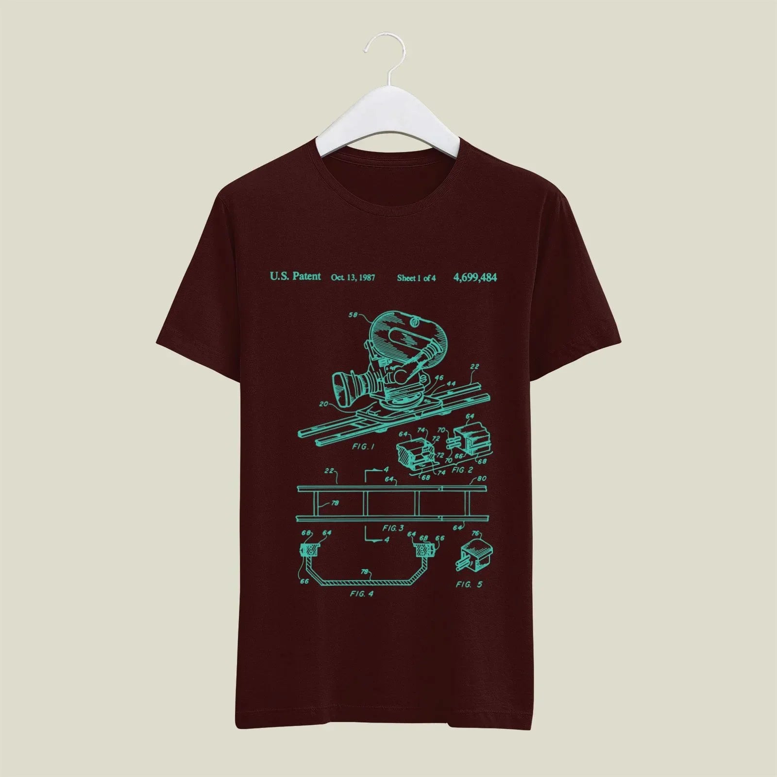Camera Patent T-Shirt T-CMP2 Desichalchitra