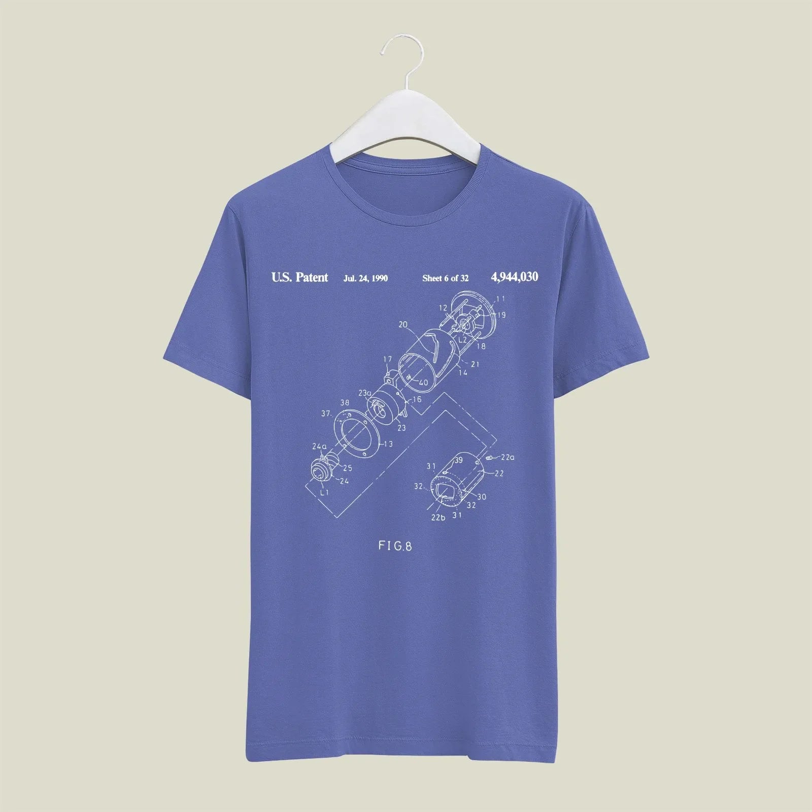 Camera Patent T-Shirt T-CMP76 Desichalchitra