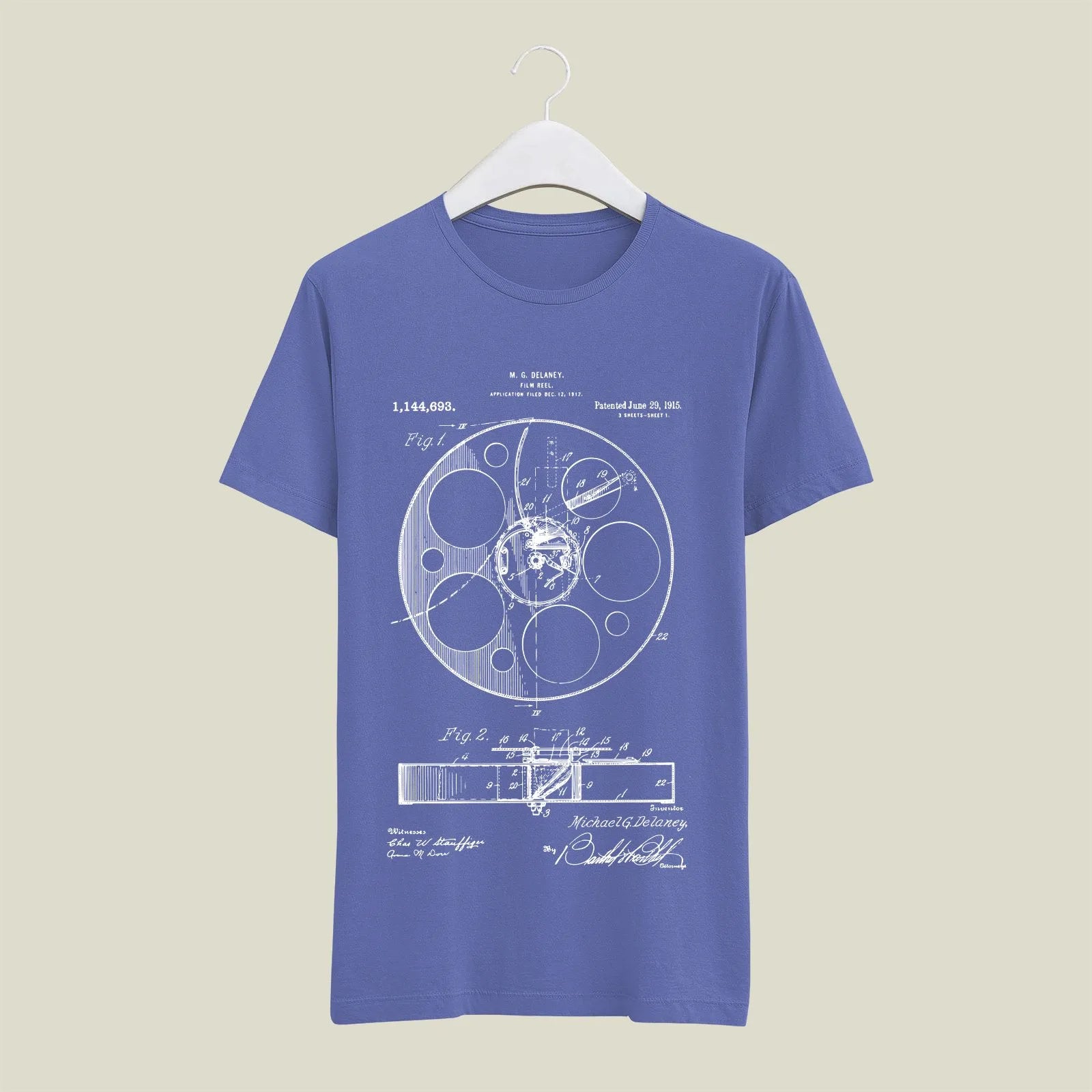 Camera Patent T-Shirt T-CMP85 Desichalchitra