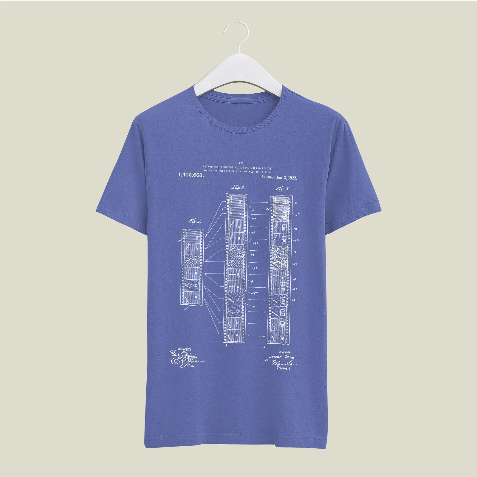 Camera Patent T-Shirt T-CMP93 Desichalchitra