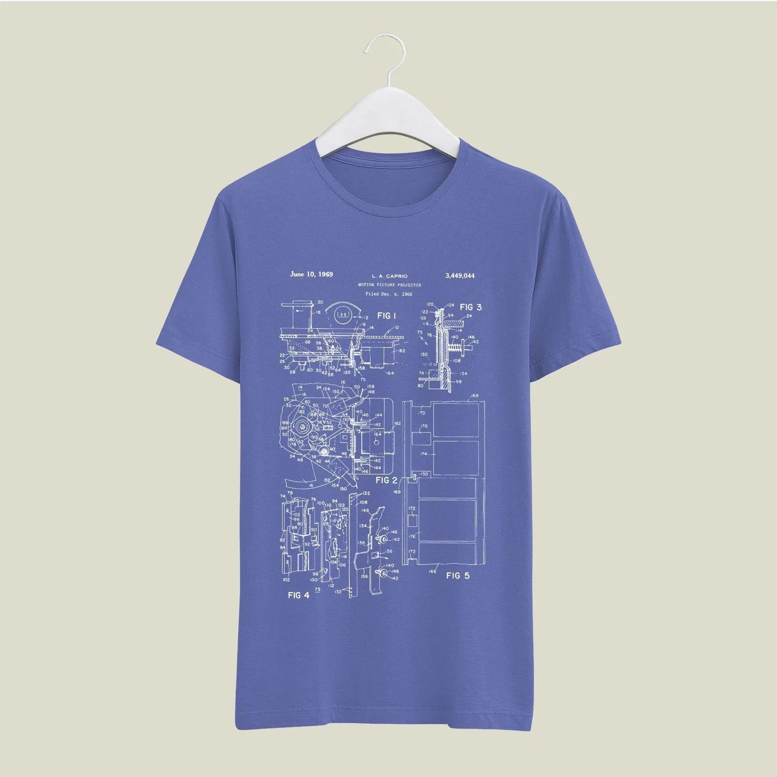 Camera Patent T-Shirt T-CMP122 Desichalchitra