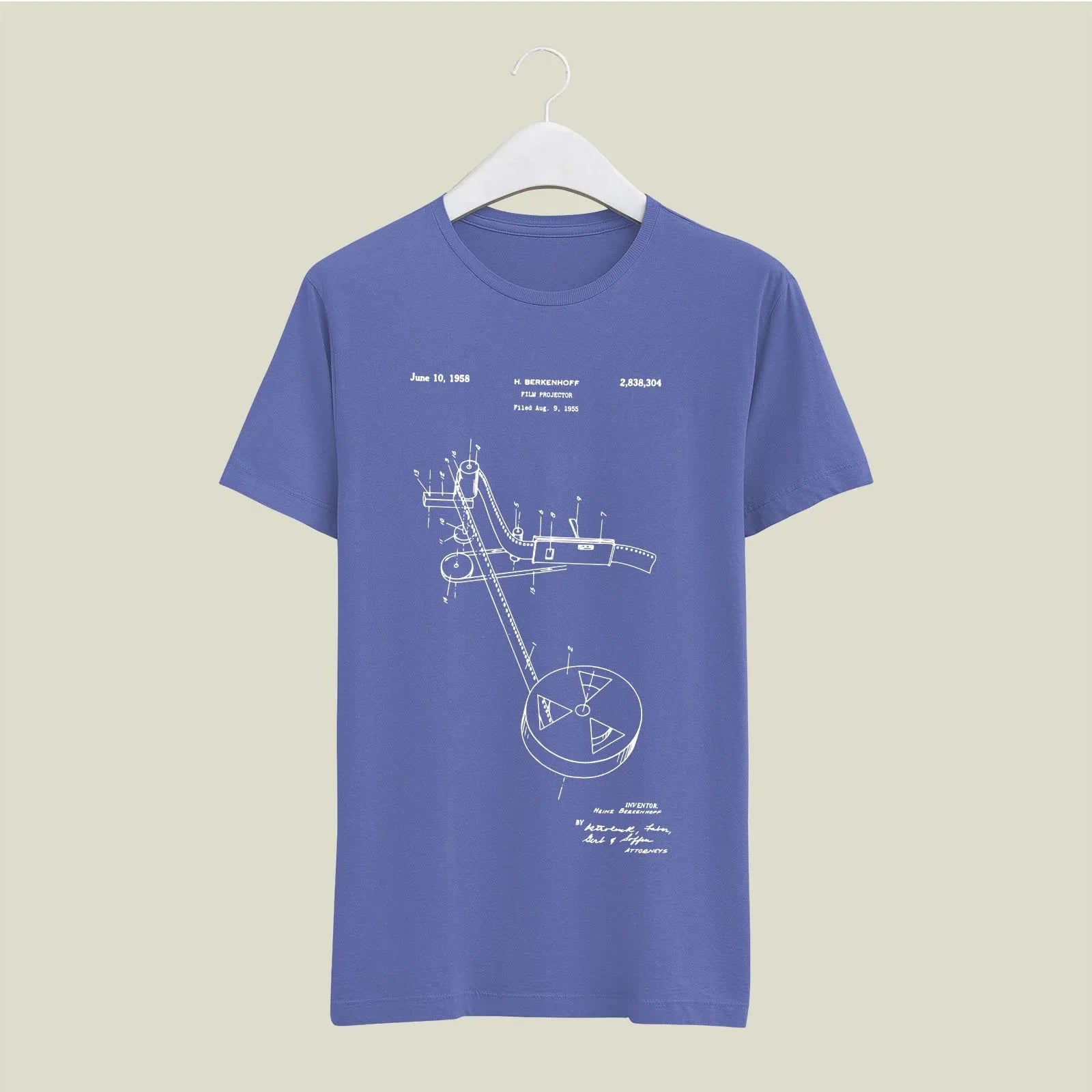 Camera Patent T-Shirt T-CMP137 Desichalchitra