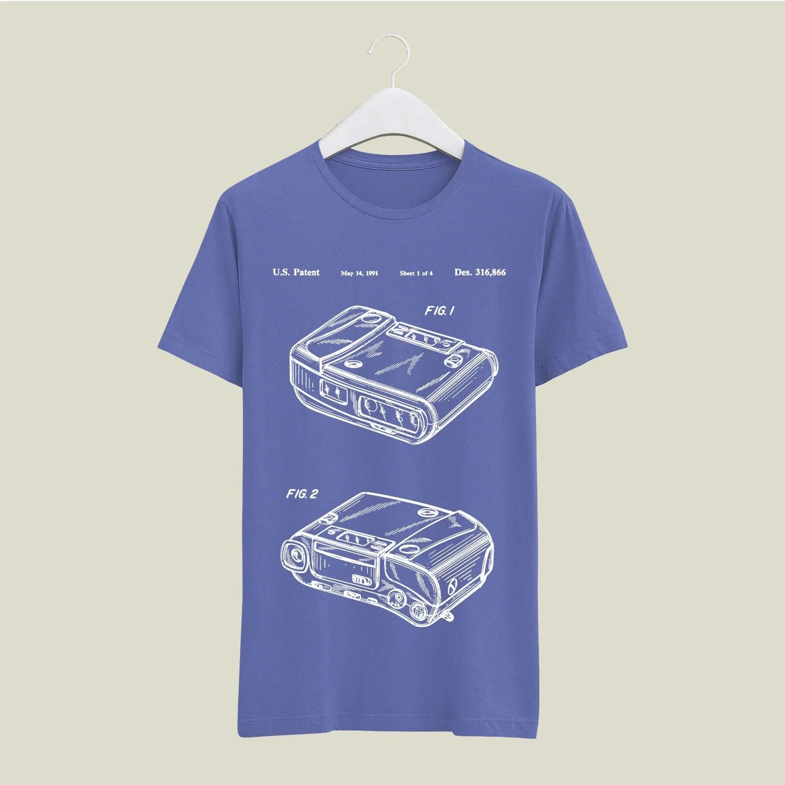 Camera Patent T-Shirt T-CMP145 Desichalchitra