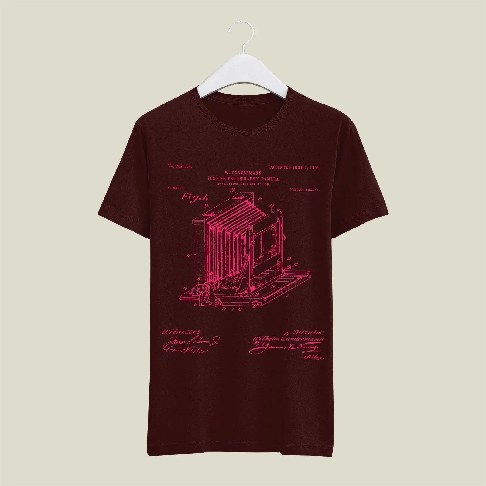 Camera Patent T-Shirt T-CMP43 Desichalchitra