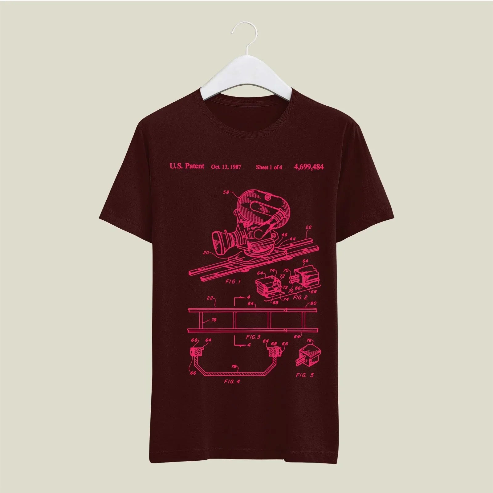 Camera Patent T-Shirt T-CMP104 Desichalchitra