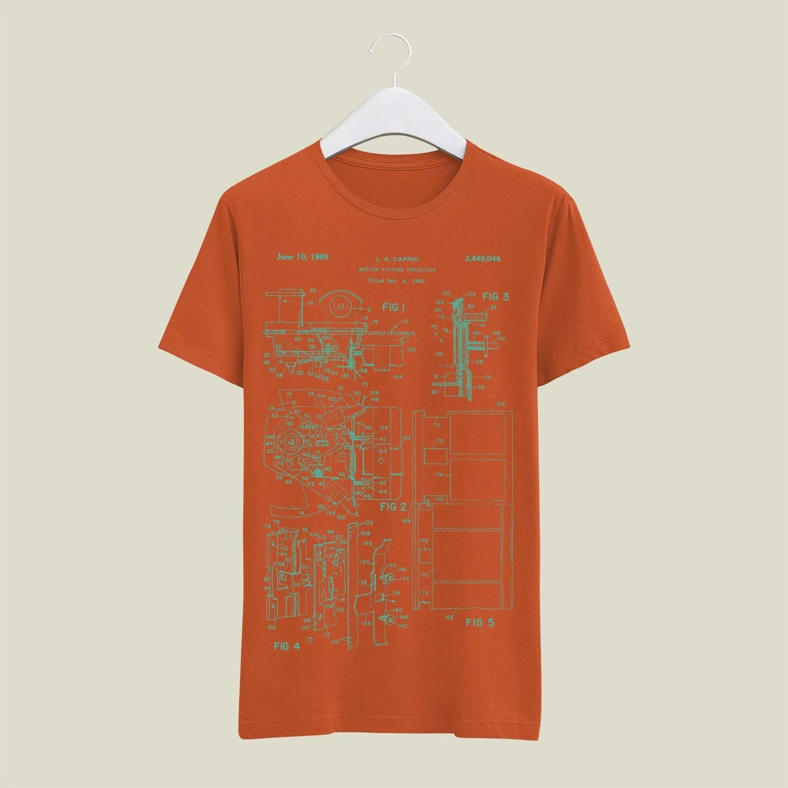 Camera Patent T-Shirt T-CMP199 Desichalchitra