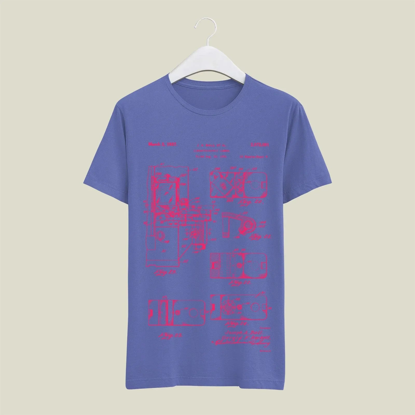 Camera Patent T-Shirt T-CMP188 Desichalchitra