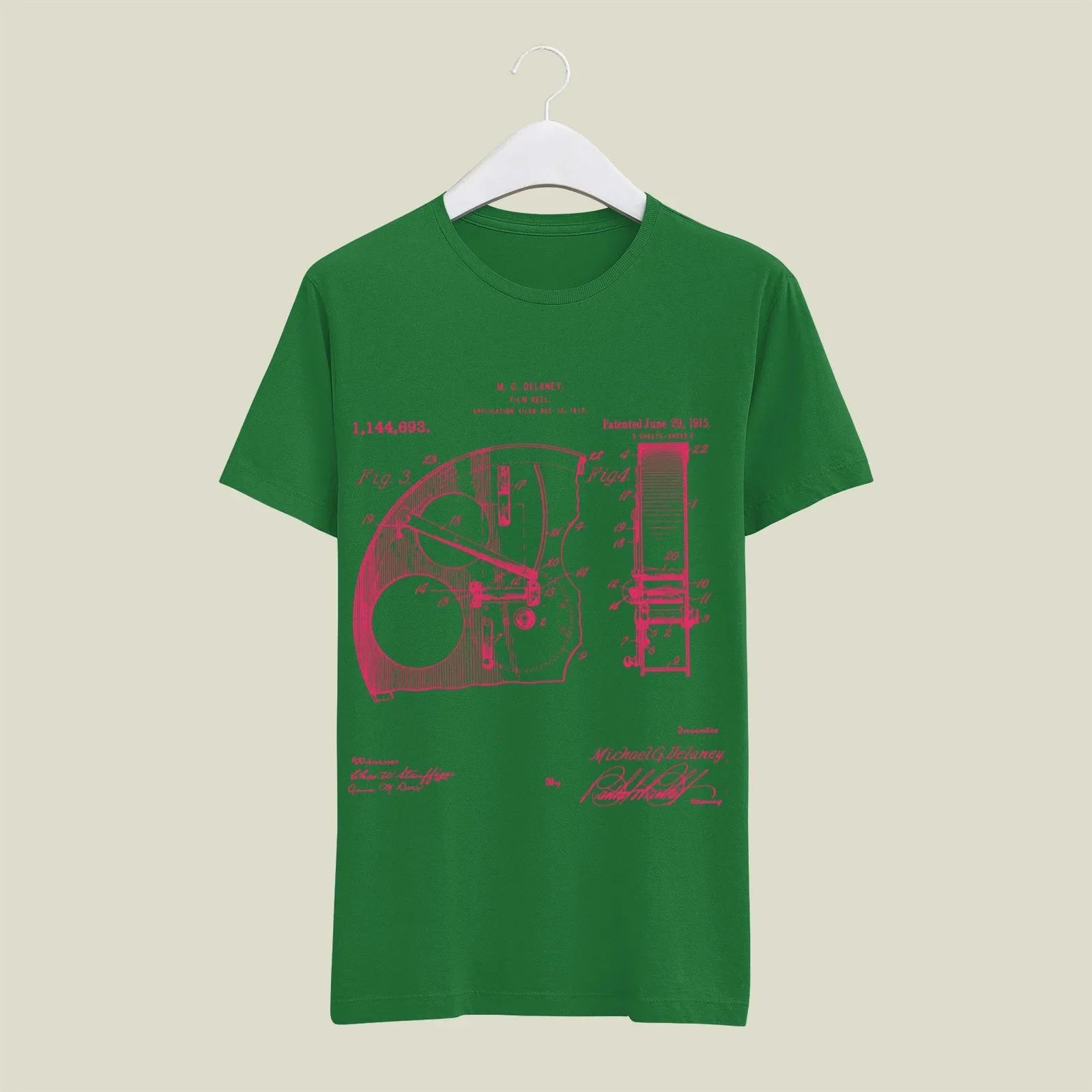 Camera Patent T-Shirt T-CMP180 Desichalchitra