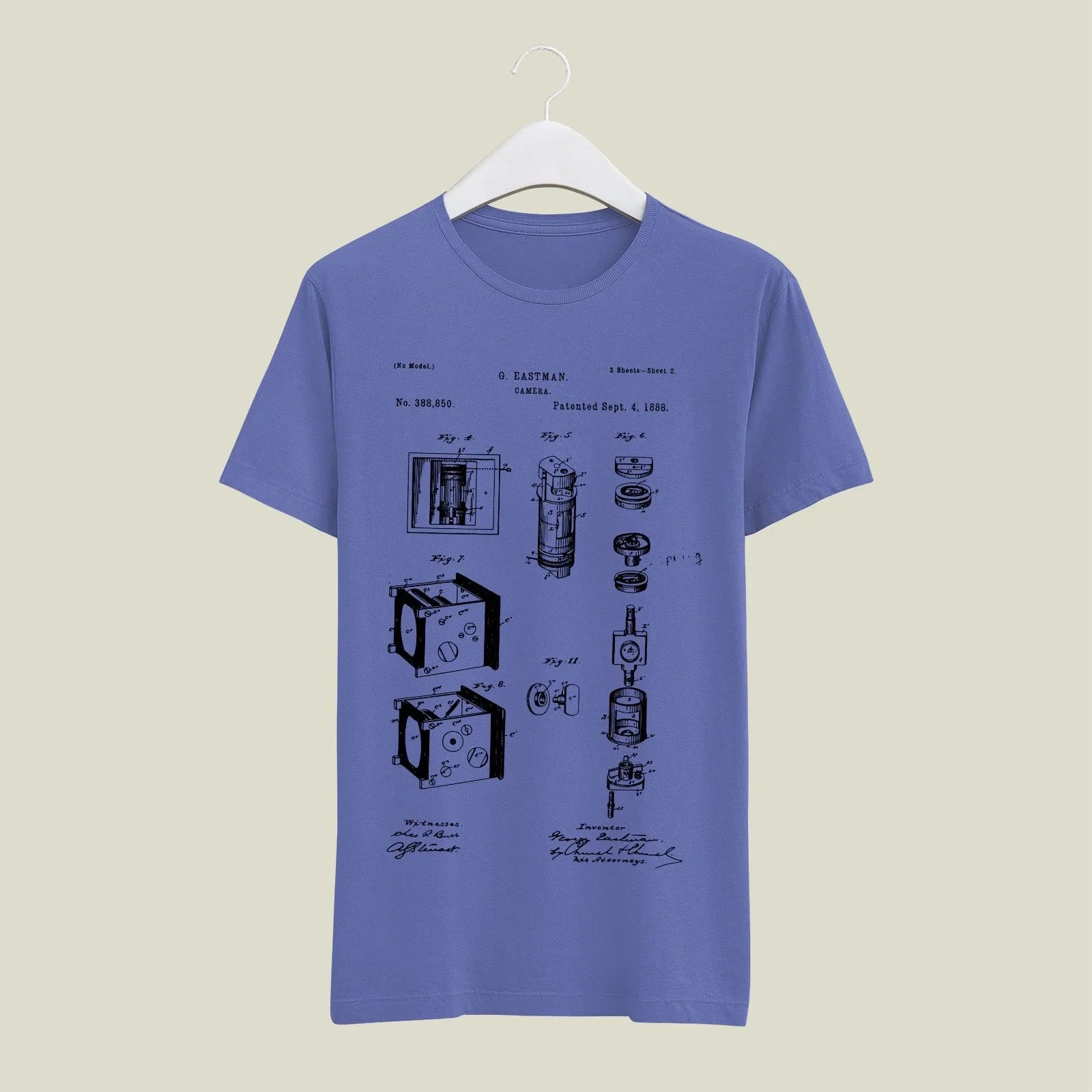 Camera Patent T-Shirt T-CMP91 Desichalchitra
