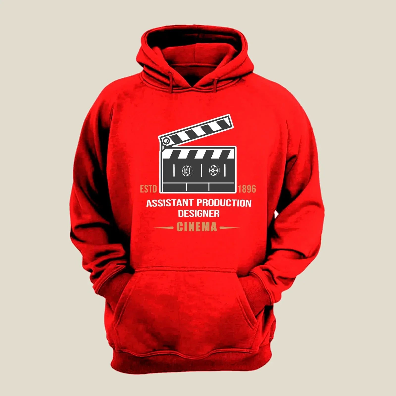 Assistant Production Designer Hoodie H-PRD7 Desichalchitra