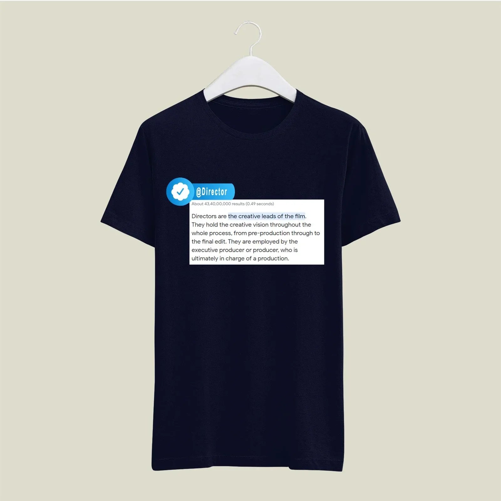 Director T-Shirt T-DIR23 Desichalchitra