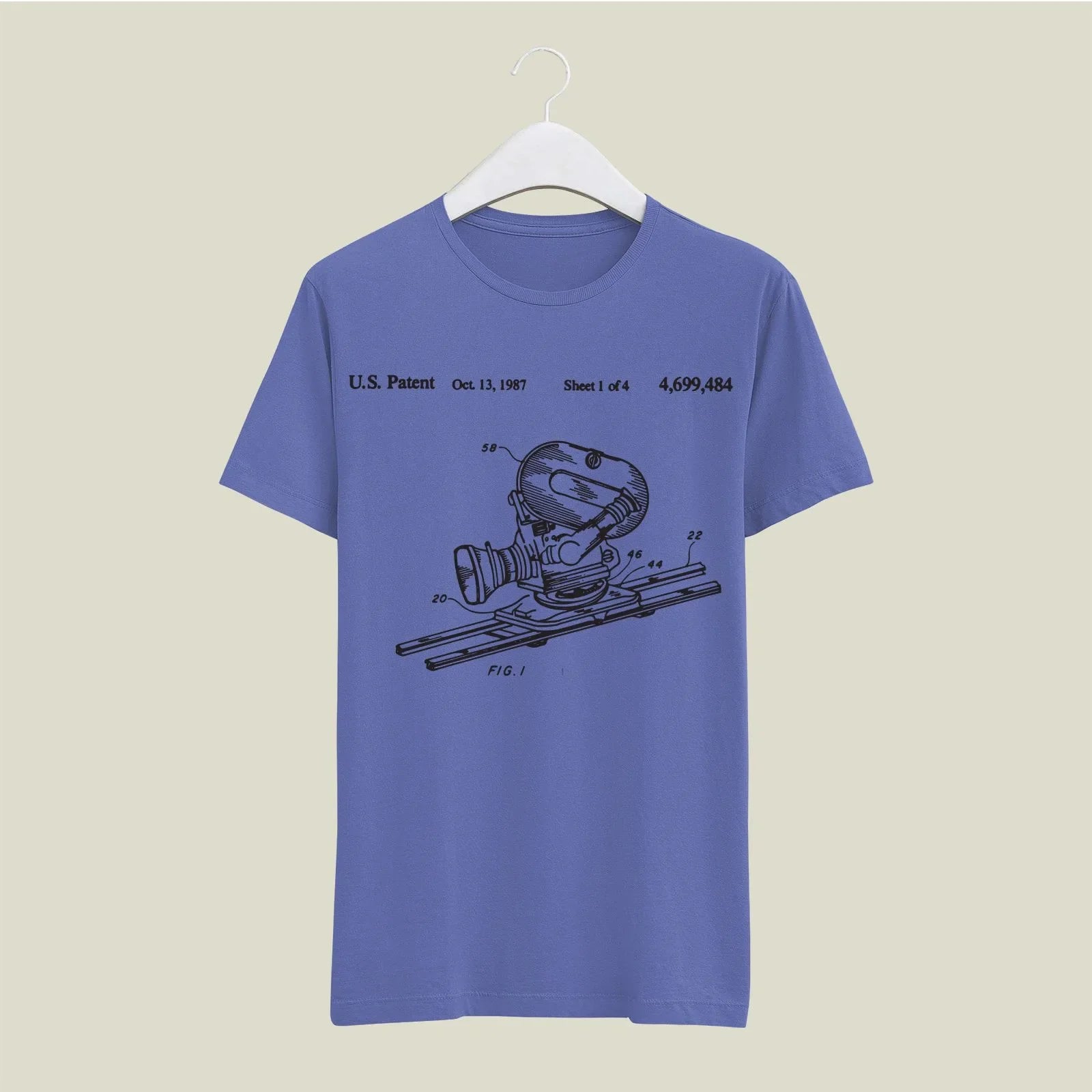 Camera Patent T-Shirt T-CMP101 Desichalchitra