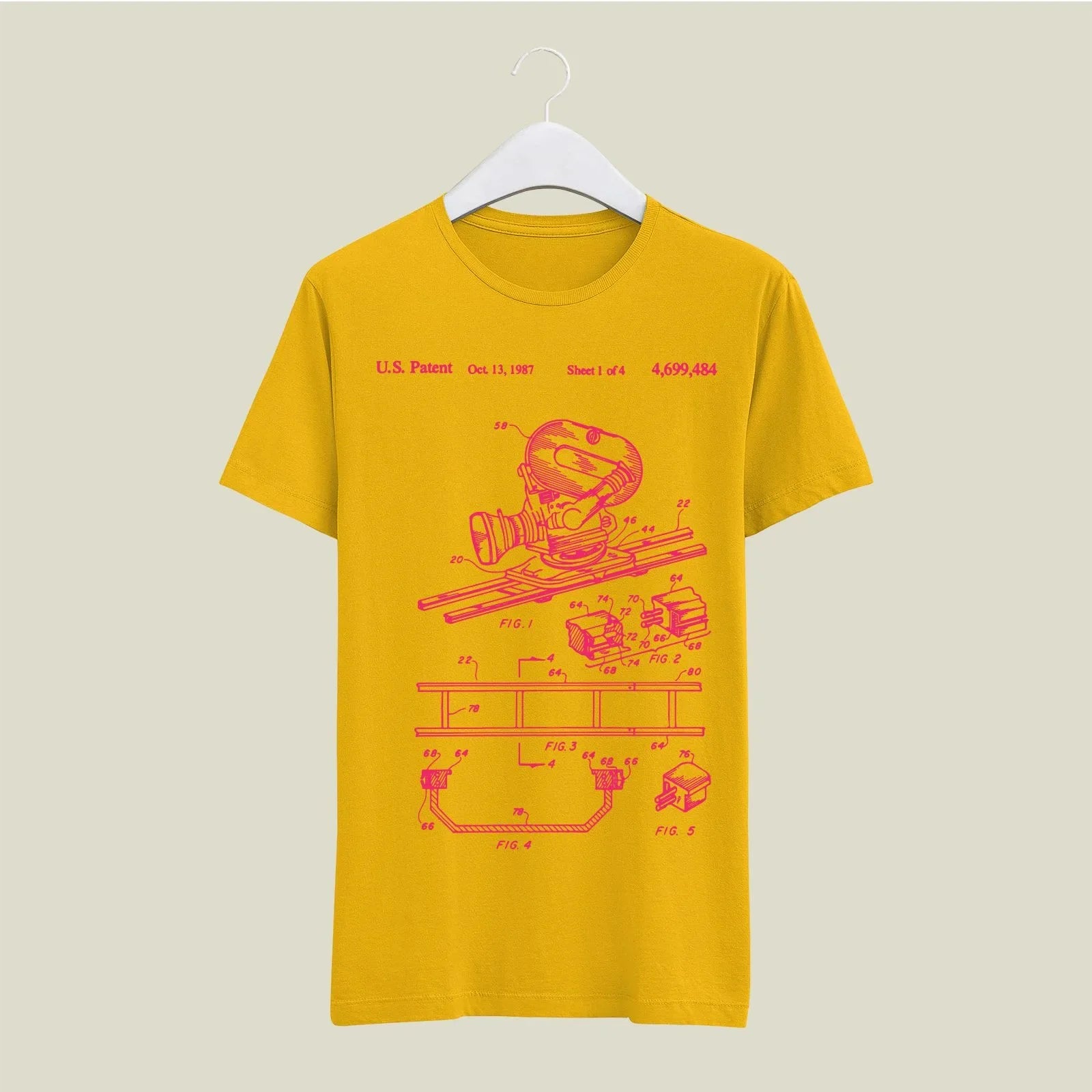 Camera Patent T-Shirt T-CMP104 Desichalchitra