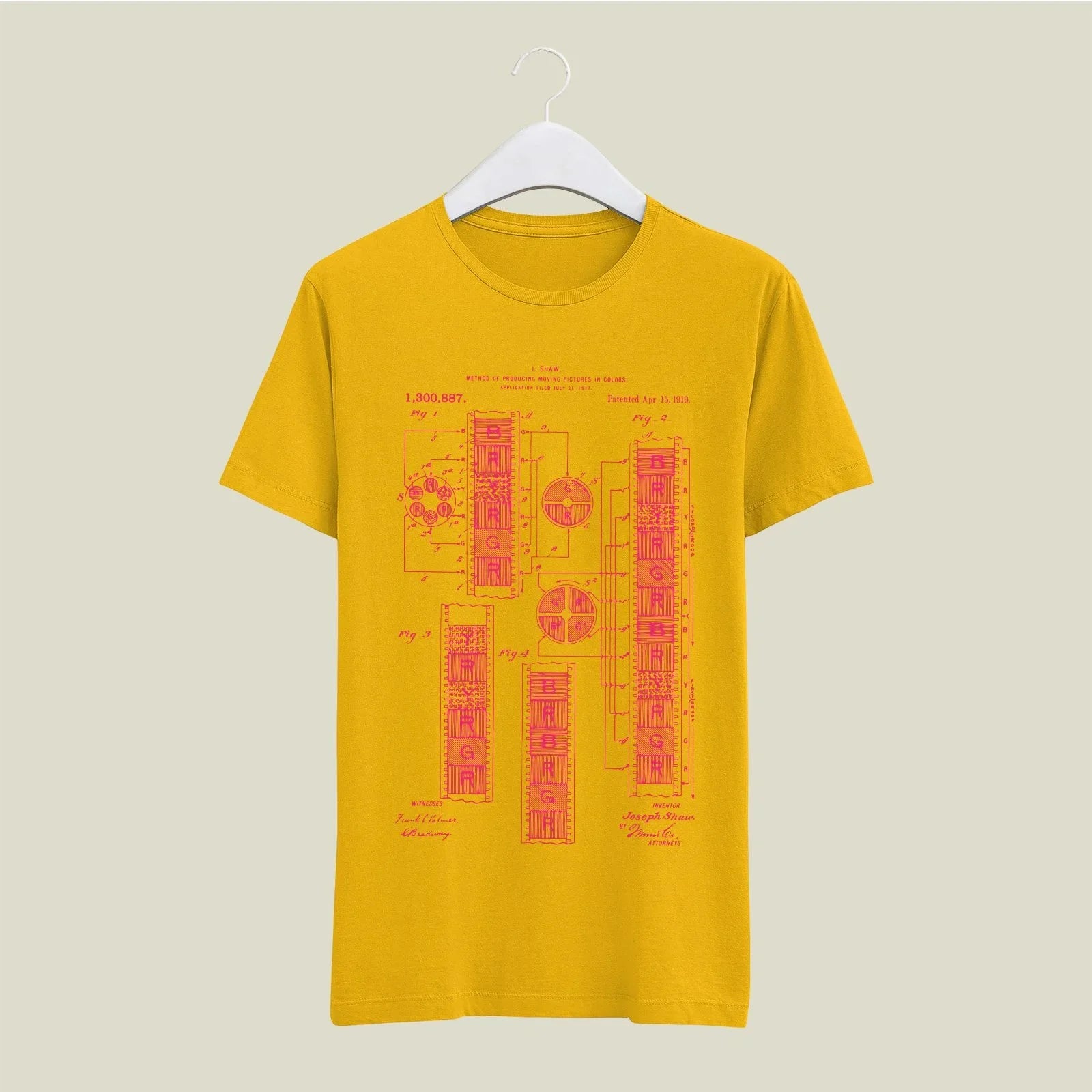 Camera Patent T-Shirt T-CMP130 Desichalchitra