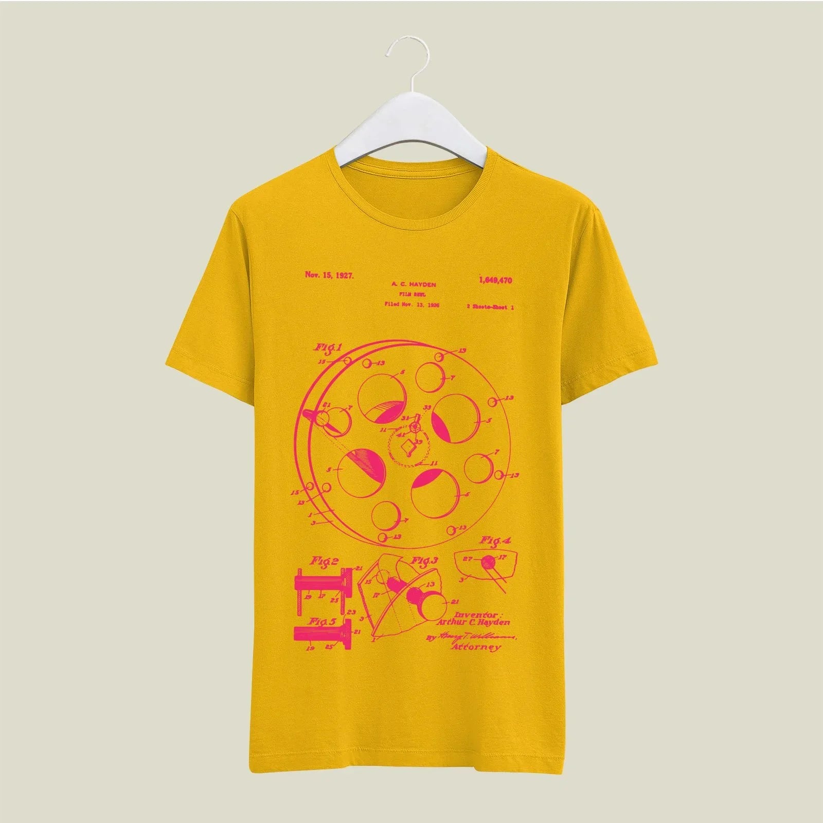 Camera Patent T-Shirt T-CMP135 Desichalchitra