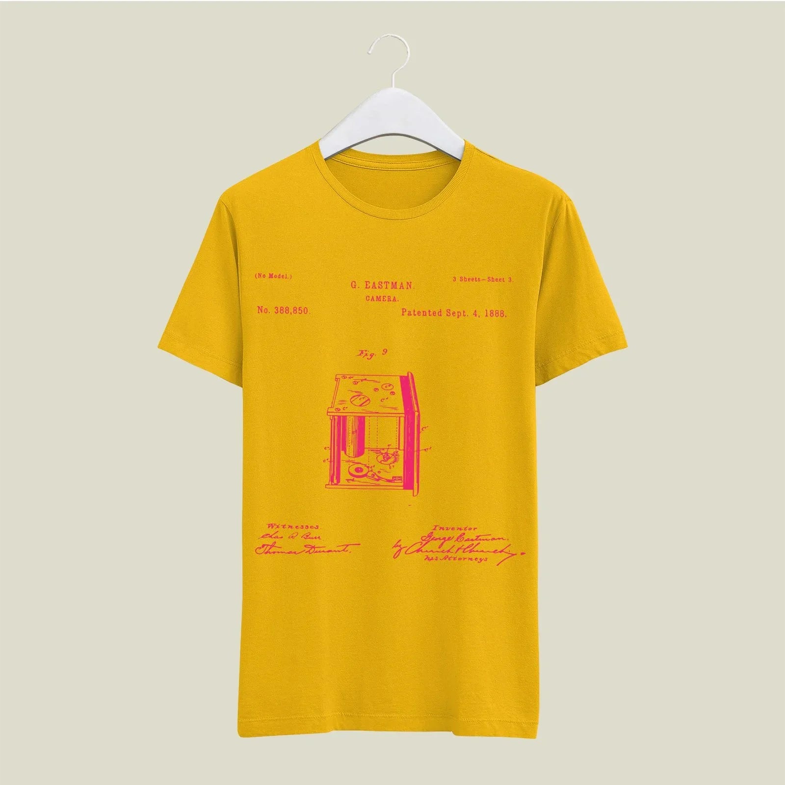 Camera Patent T-Shirt T-CMP143 Desichalchitra