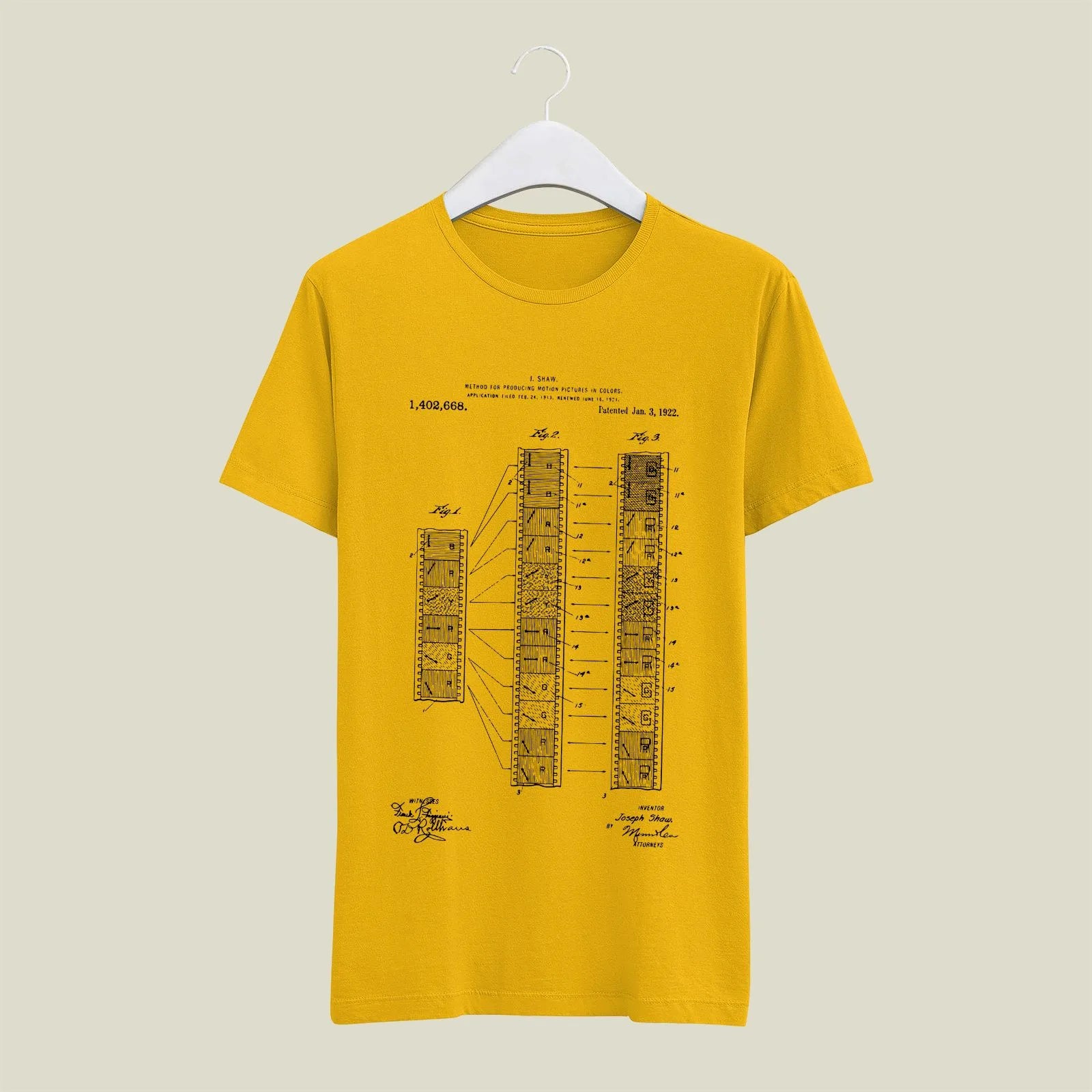 Camera Patent T-Shirt T-CMP71 Desichalchitra