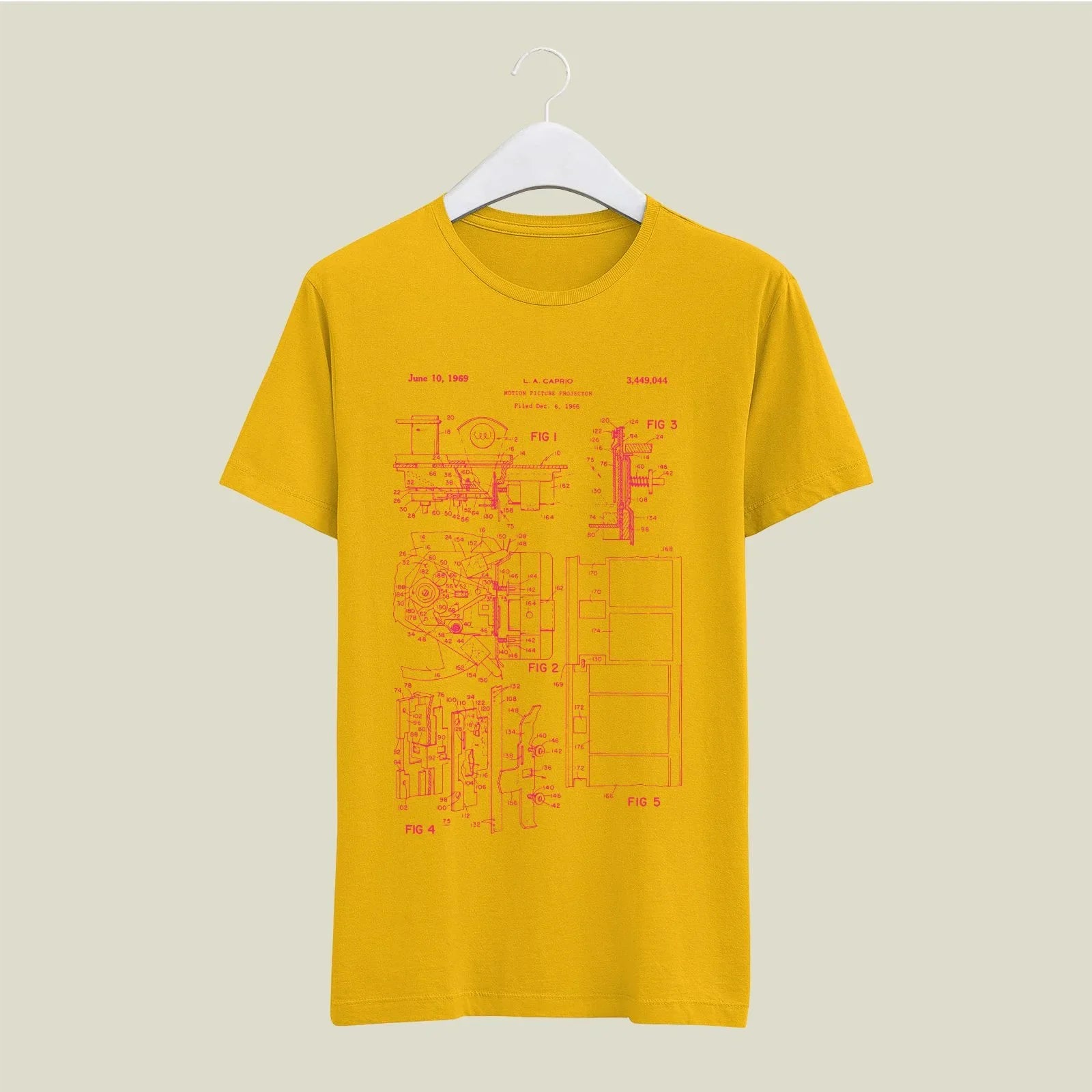 Camera Patent T-Shirt T-CMP148 Desichalchitra
