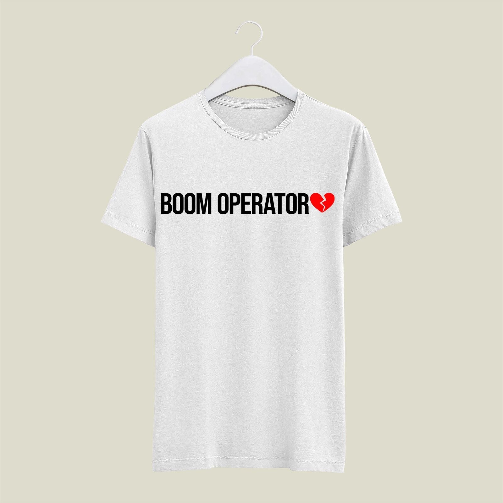 Boom Operator T-Shirt T-BM7 Desichalchitra