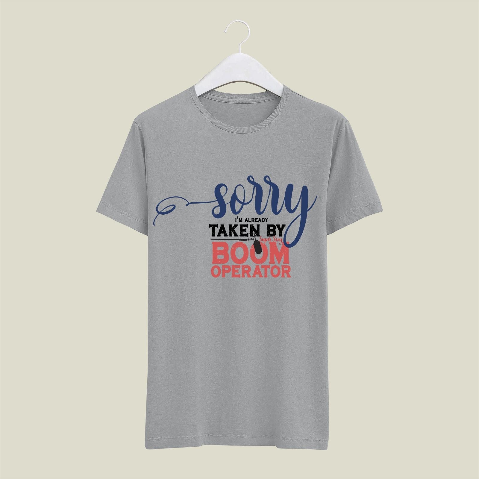 Boom Operator T-Shirt T-BM132 Desichalchitra