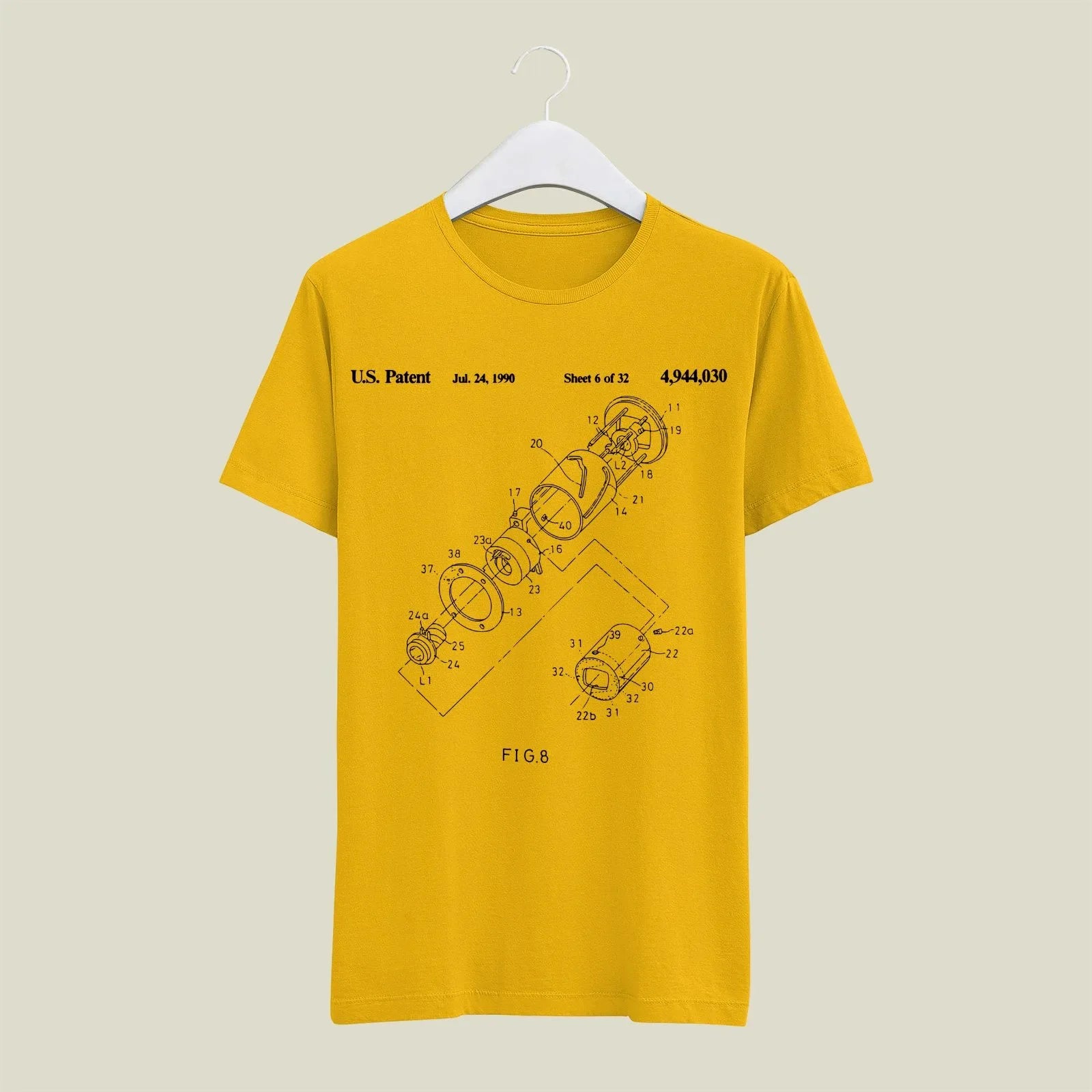 Camera Patent T-Shirt T-CMP86 Desichalchitra