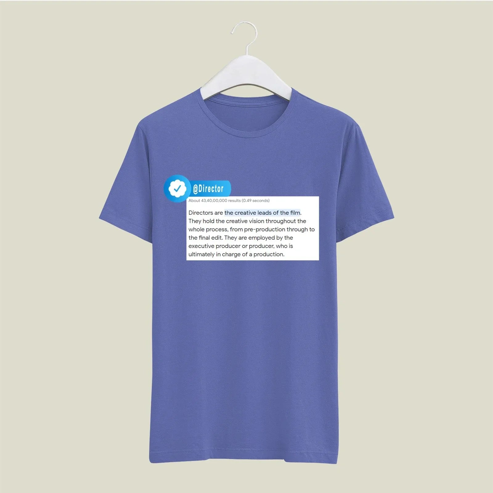 Director T-Shirt T-DIR23 Desichalchitra