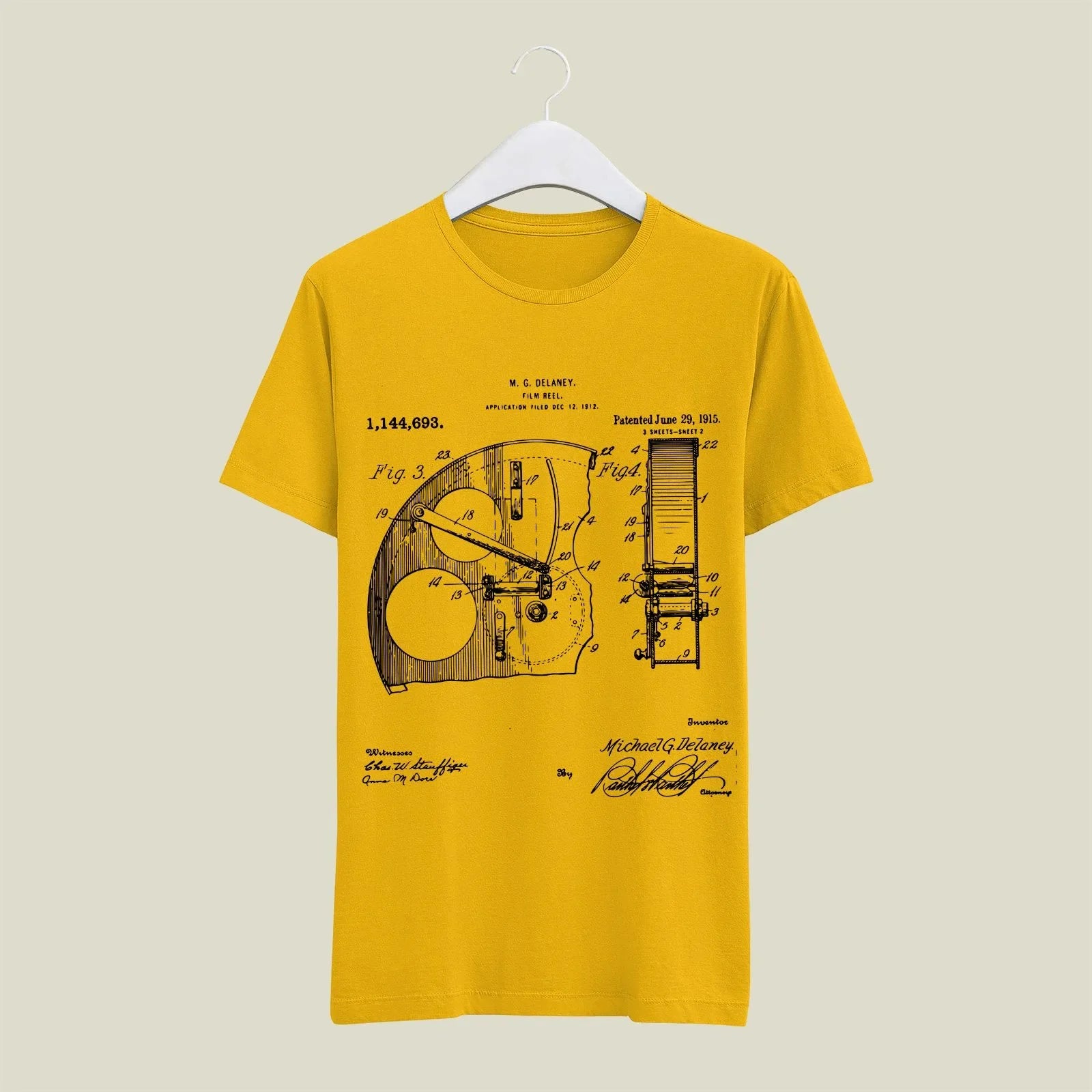 Camera Patent T-Shirt T-CMP89 Desichalchitra