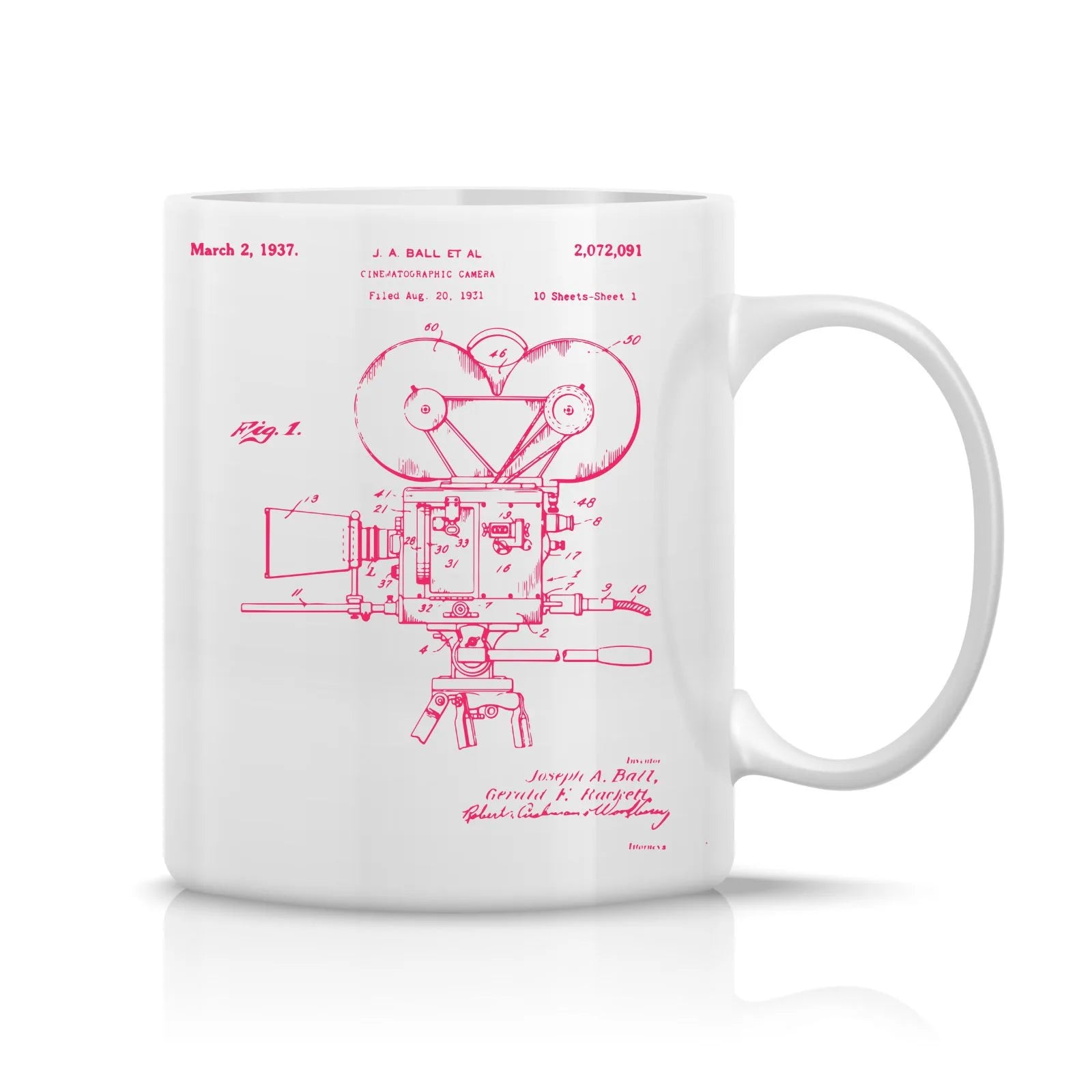 Camera Patent Mug M-CMP187 Desichalchitra