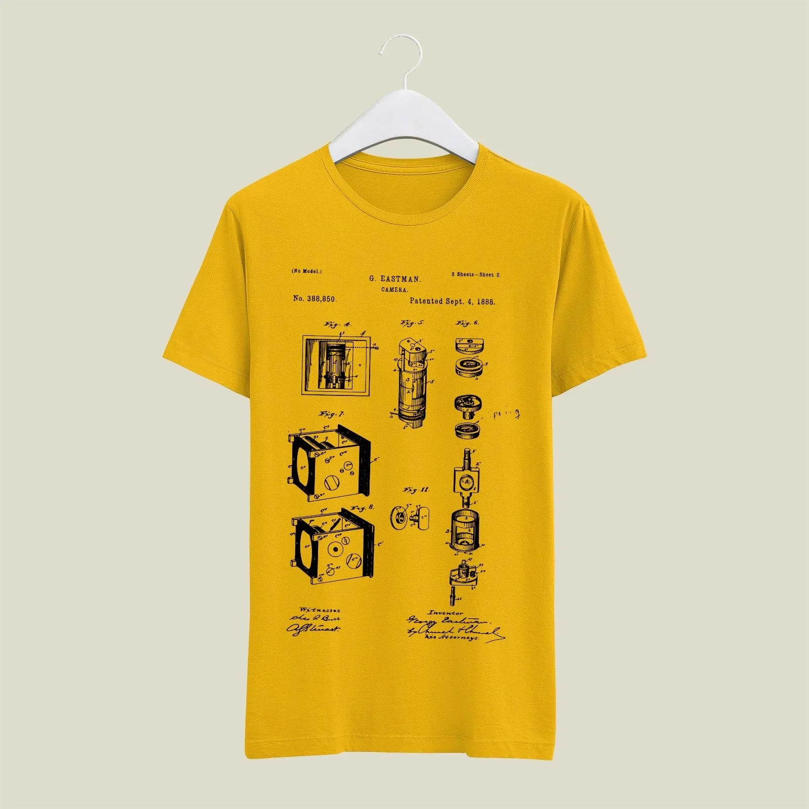 Camera Patent T-Shirt T-CMP91 Desichalchitra