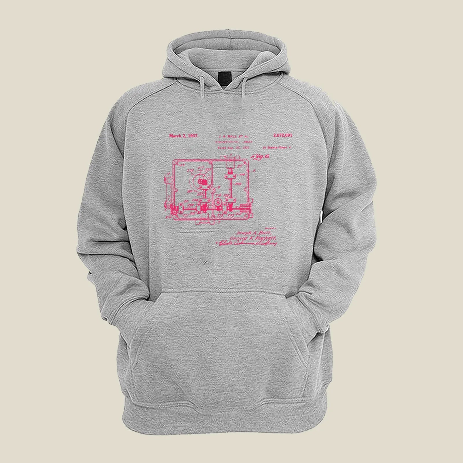 Camera Patent Hoodie H-CMP212 Desichalchitra