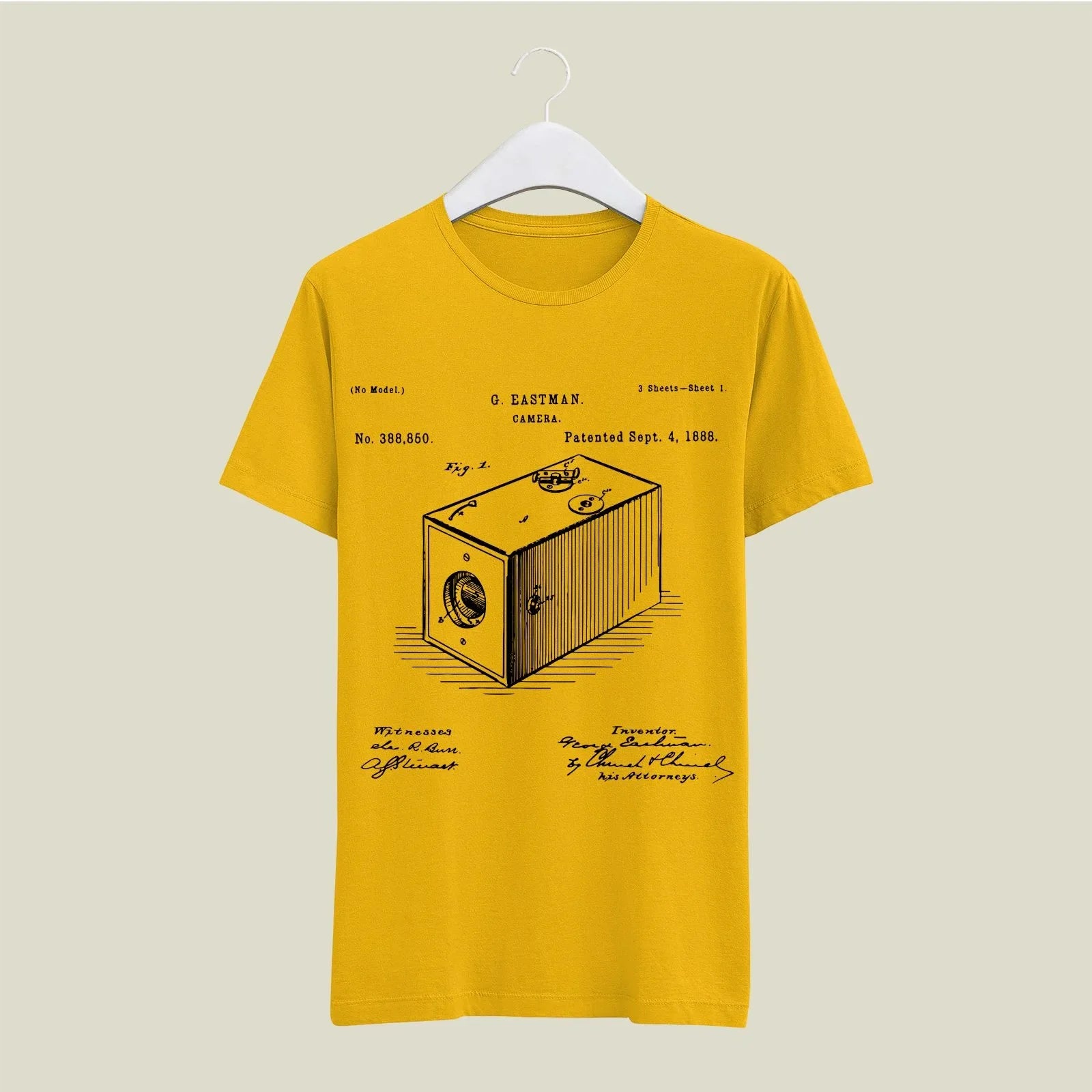 Camera Patent T-Shirt T-CMP99 Desichalchitra