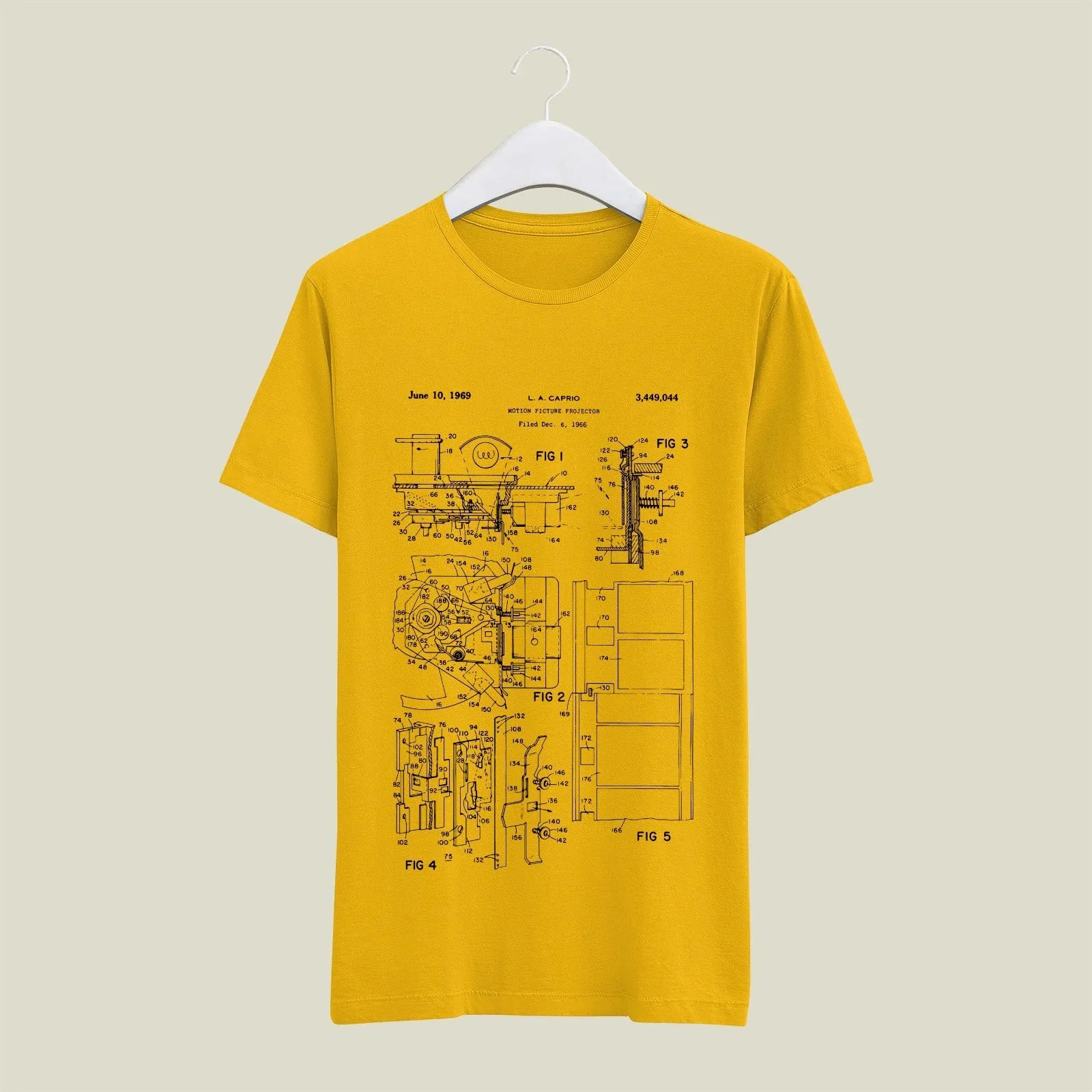 Camera Patent T-Shirt T-CMP44 Desichalchitra