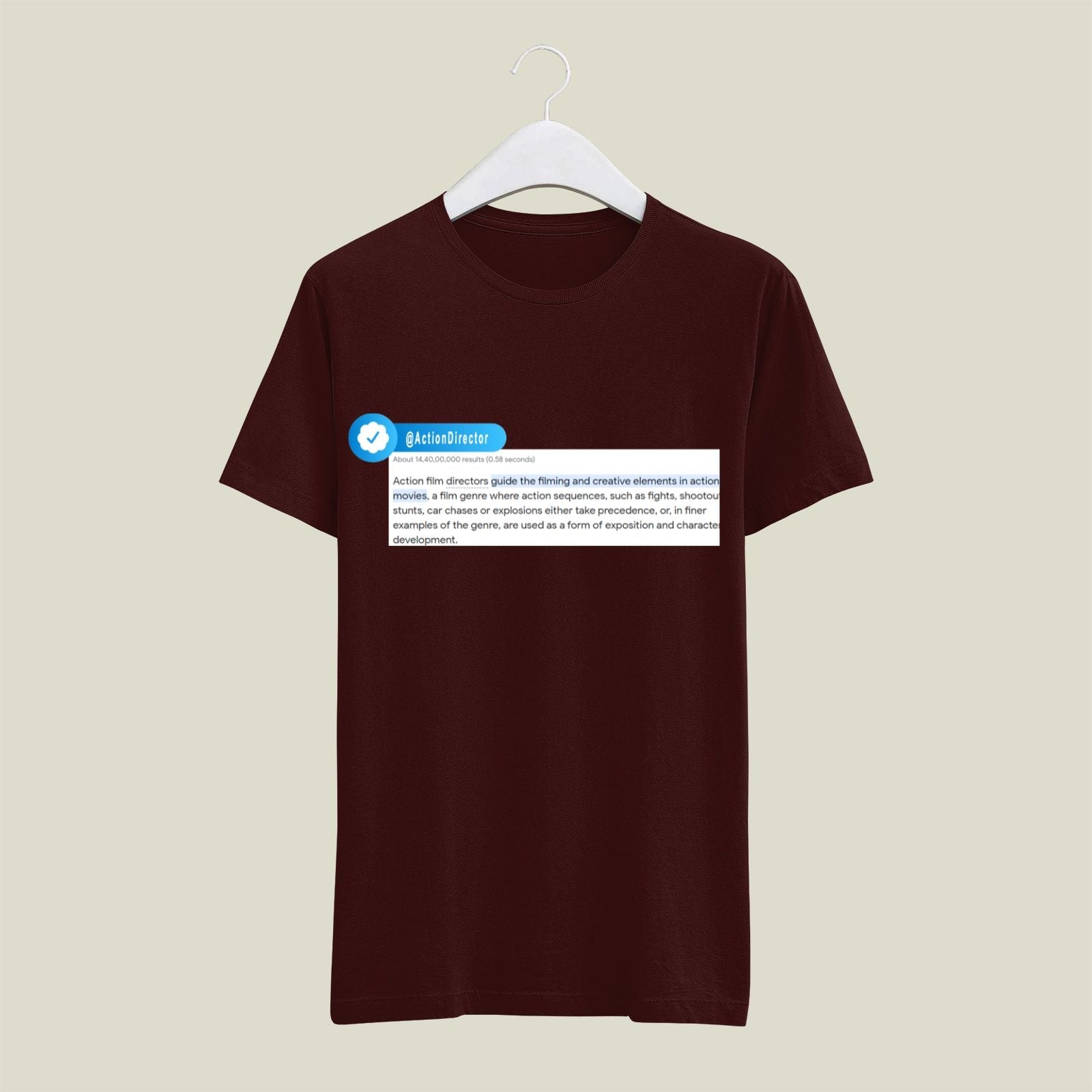 Action Director T-Shirt T-ACD4 Desichalchitra