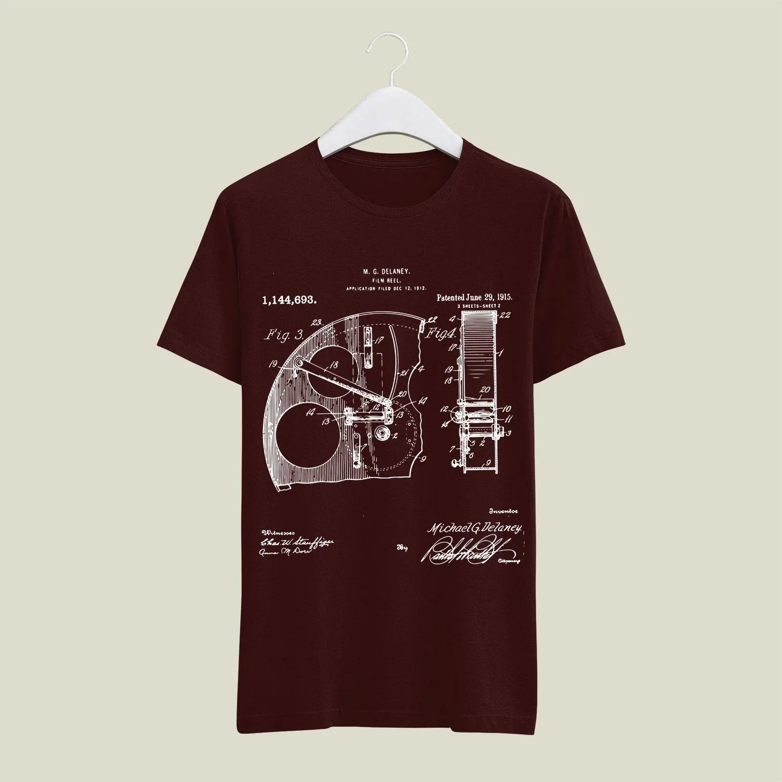Camera Patent T-Shirt T-CMP78 Desichalchitra