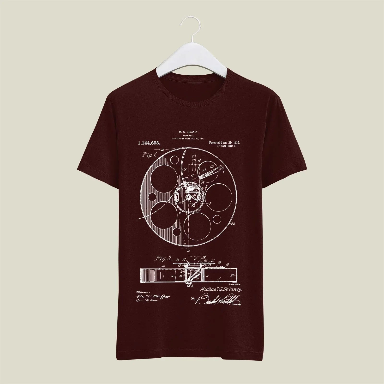 Camera Patent T-Shirt T-CMP85 Desichalchitra