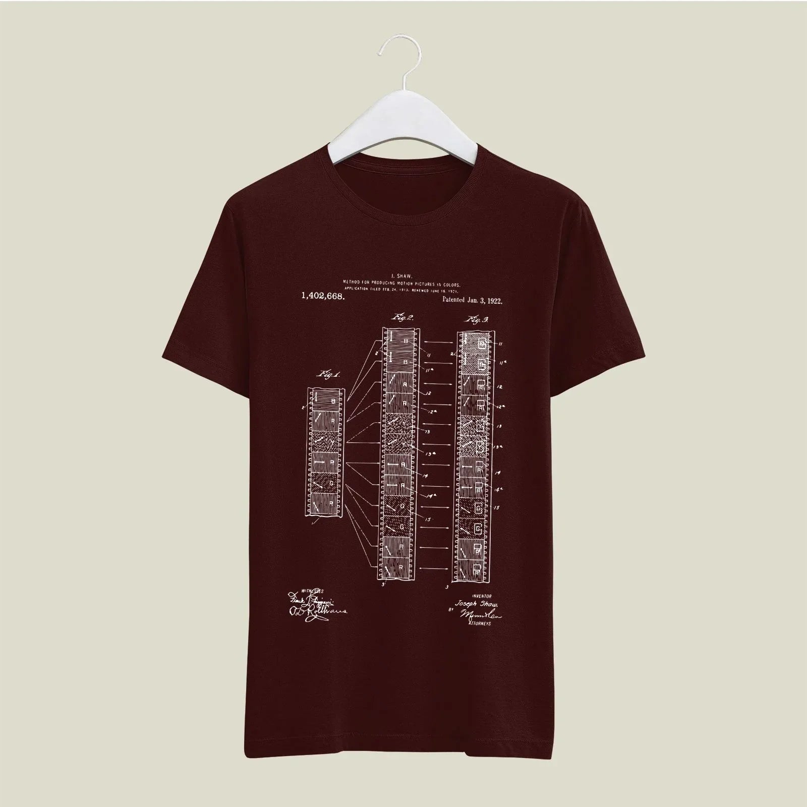 Camera Patent T-Shirt T-CMP93 Desichalchitra