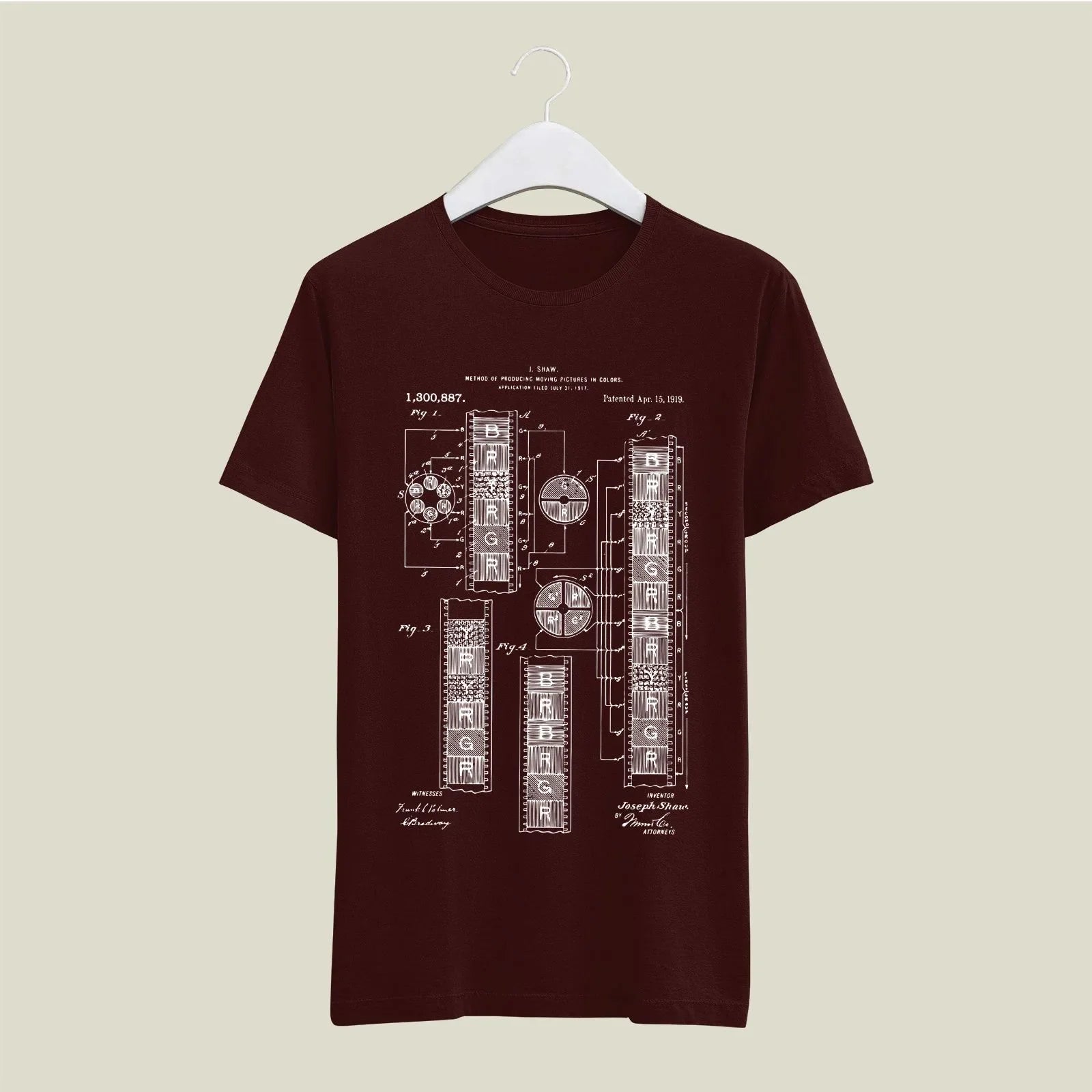 Camera Patent T-Shirt T-CMP114 Desichalchitra