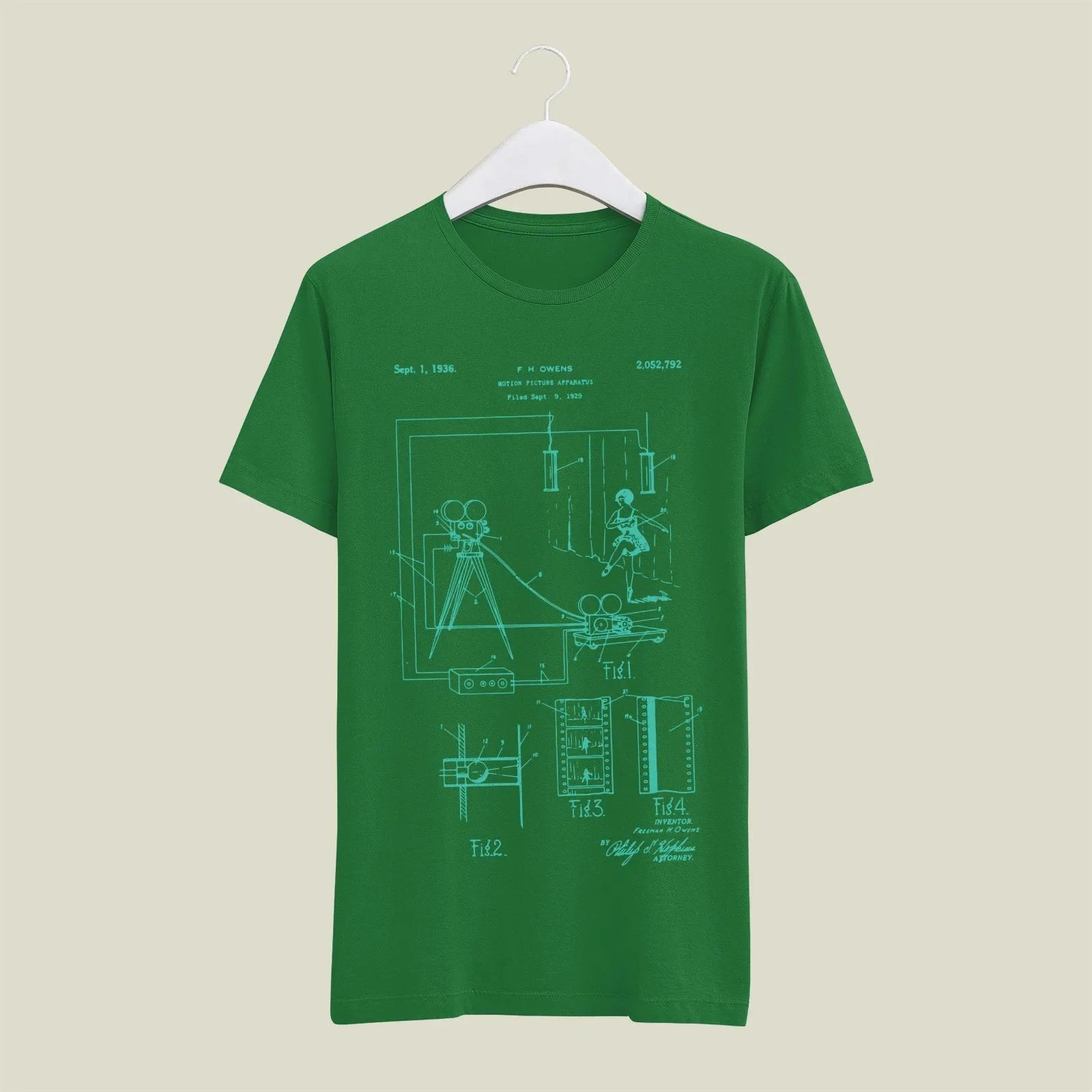 Camera Patent T-Shirt T-CMP62 Desichalchitra
