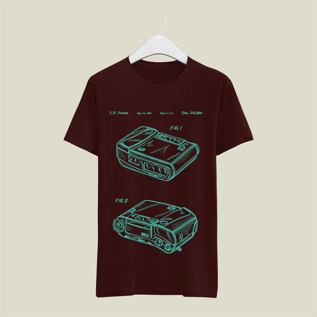 Camera Patent T-Shirt T-CM65 Desichalchitra