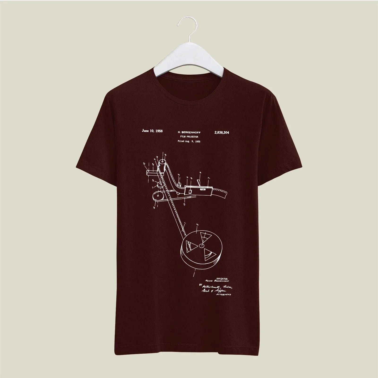 Camera Patent T-Shirt T-CMP137 Desichalchitra
