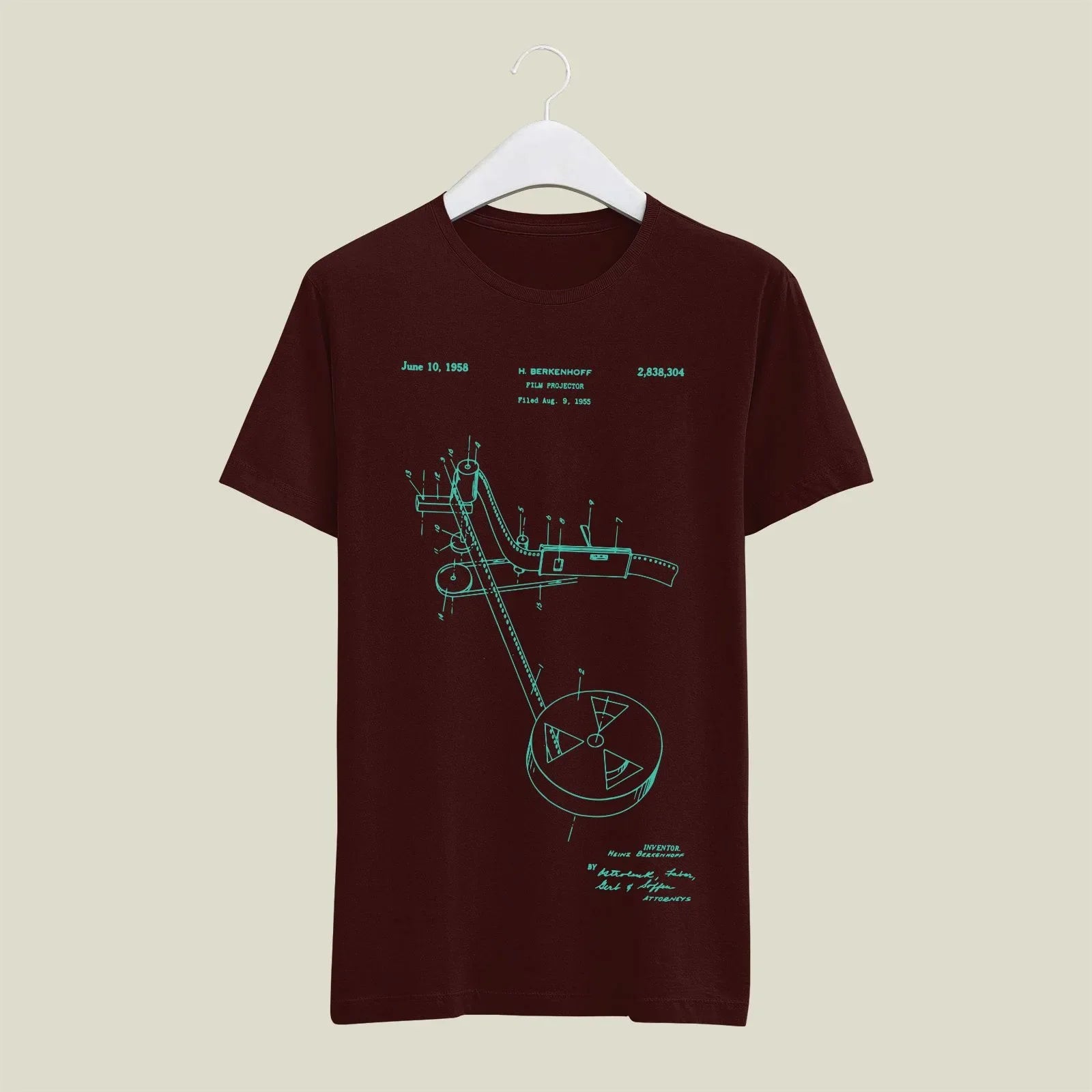 Camera Patent T-Shirt T-CMP79 Desichalchitra