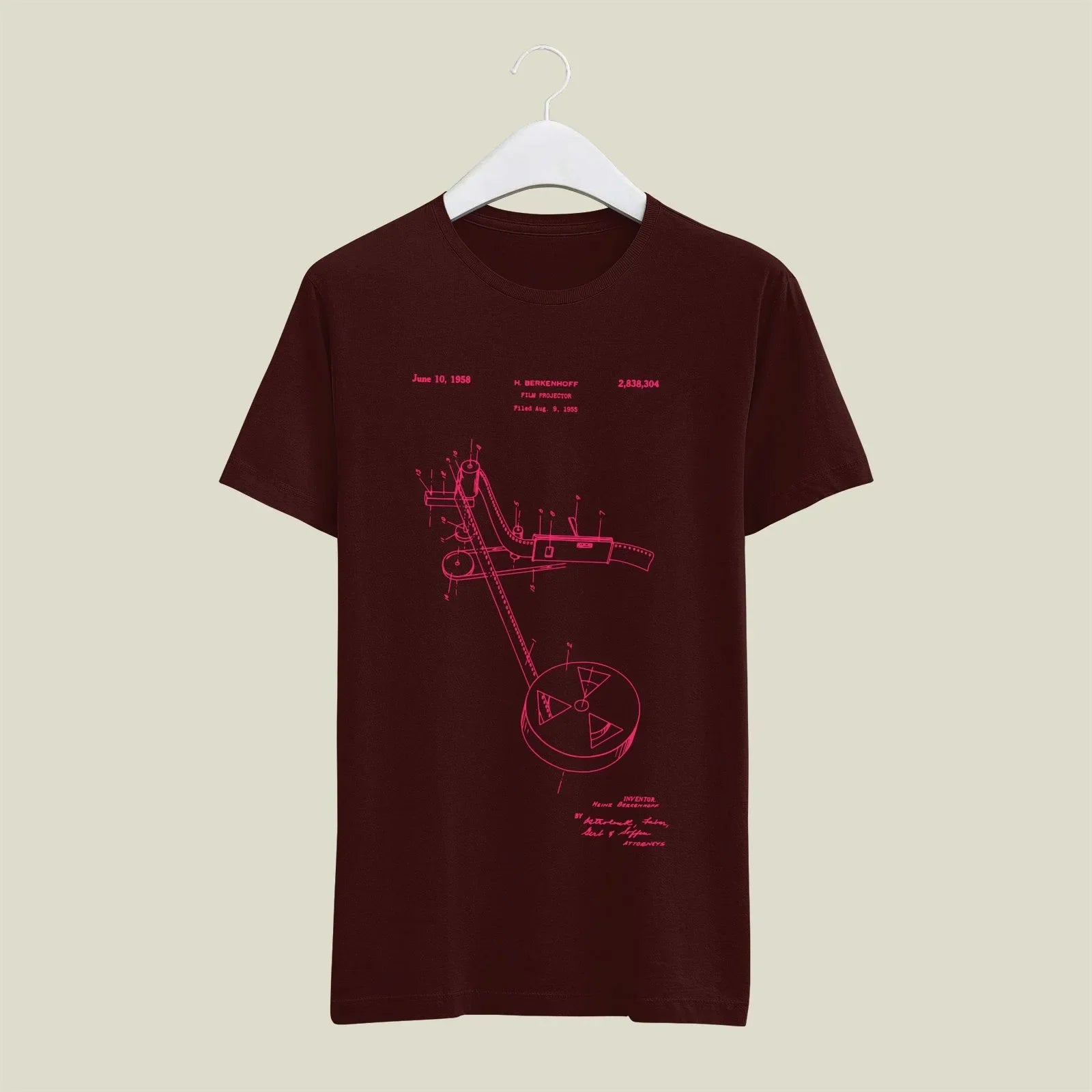 Camera Patent T-Shirt T-CMP9 Desichalchitra