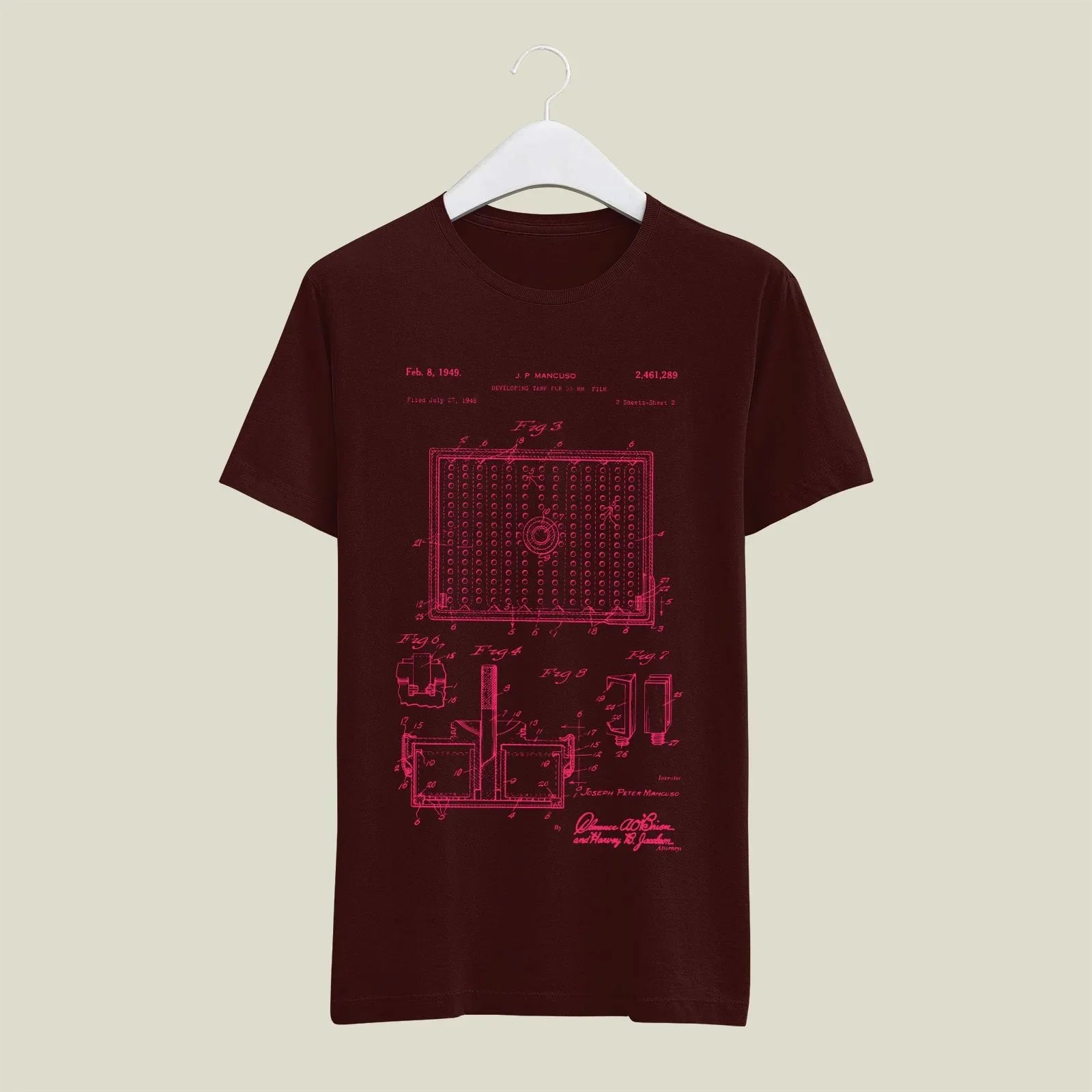 Camera Patent T-Shirt T-CMP31 Desichalchitra