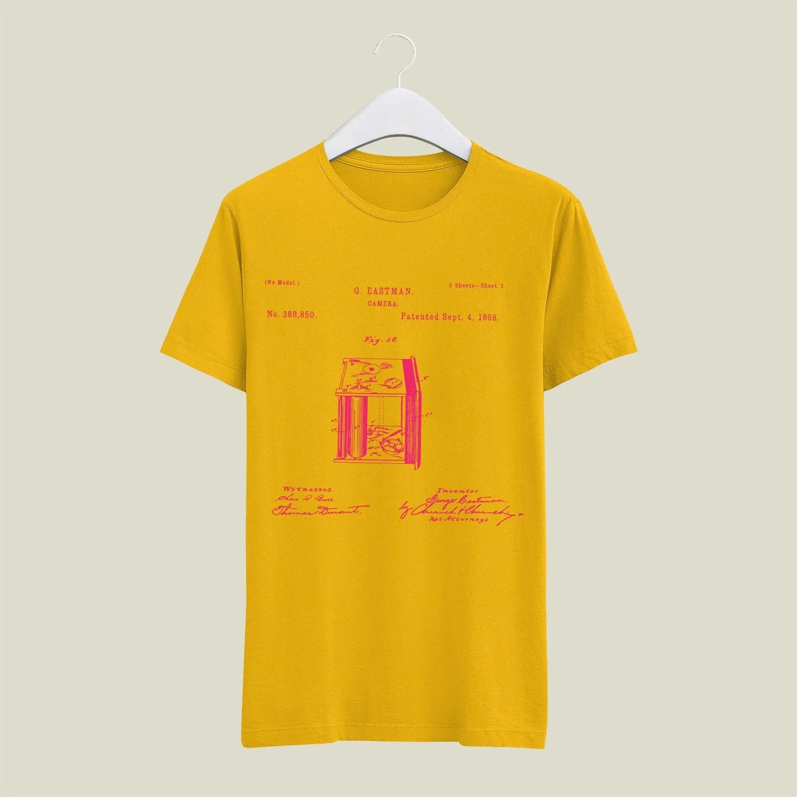 Camera Patent T-Shirt T-CMP38 Desichalchitra