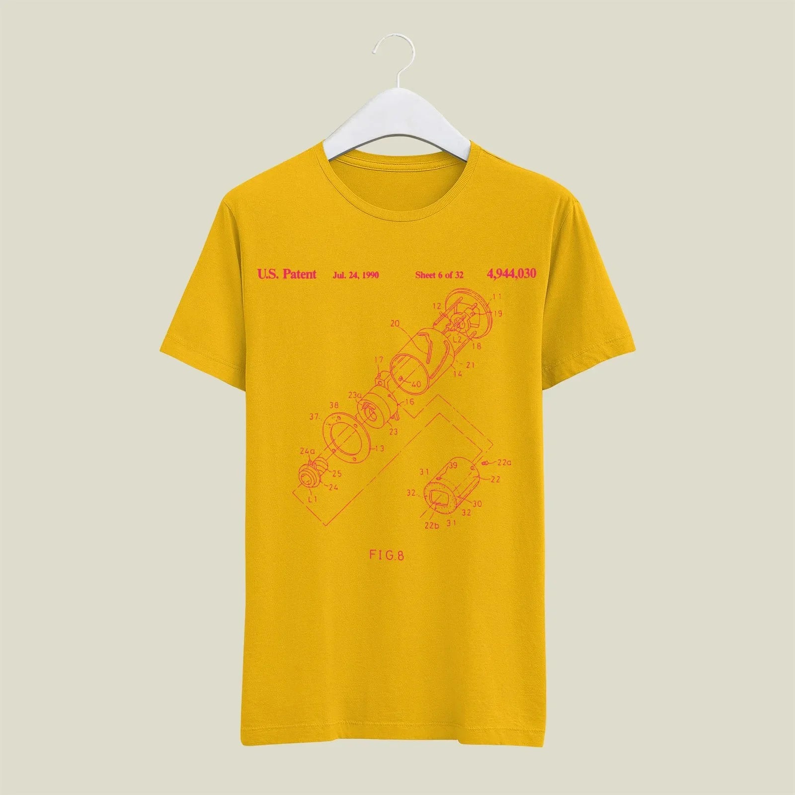 Camera Patent T-Shirt T-CMP84 Desichalchitra