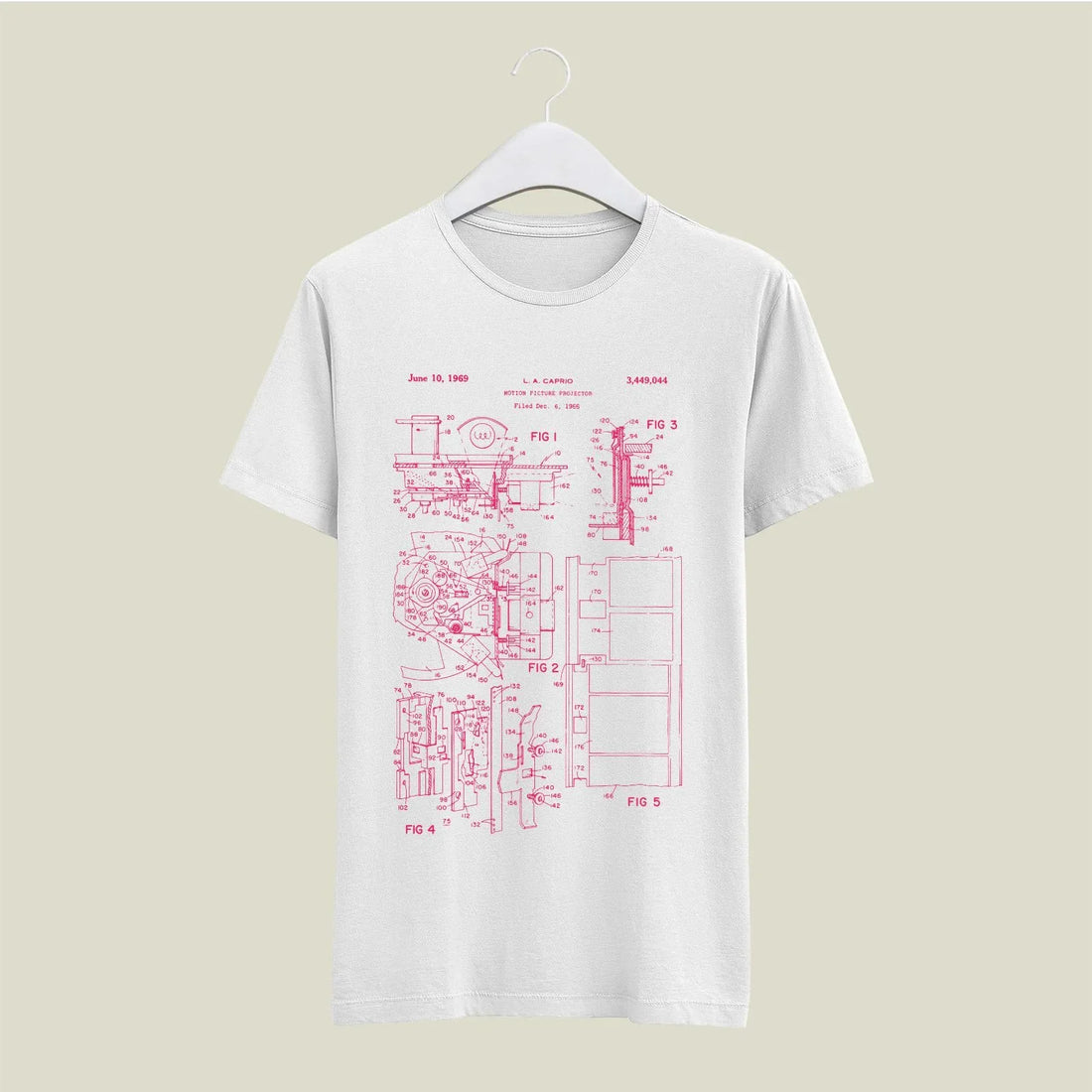 Camera Patent T-Shirt T-CMP148 Desichalchitra