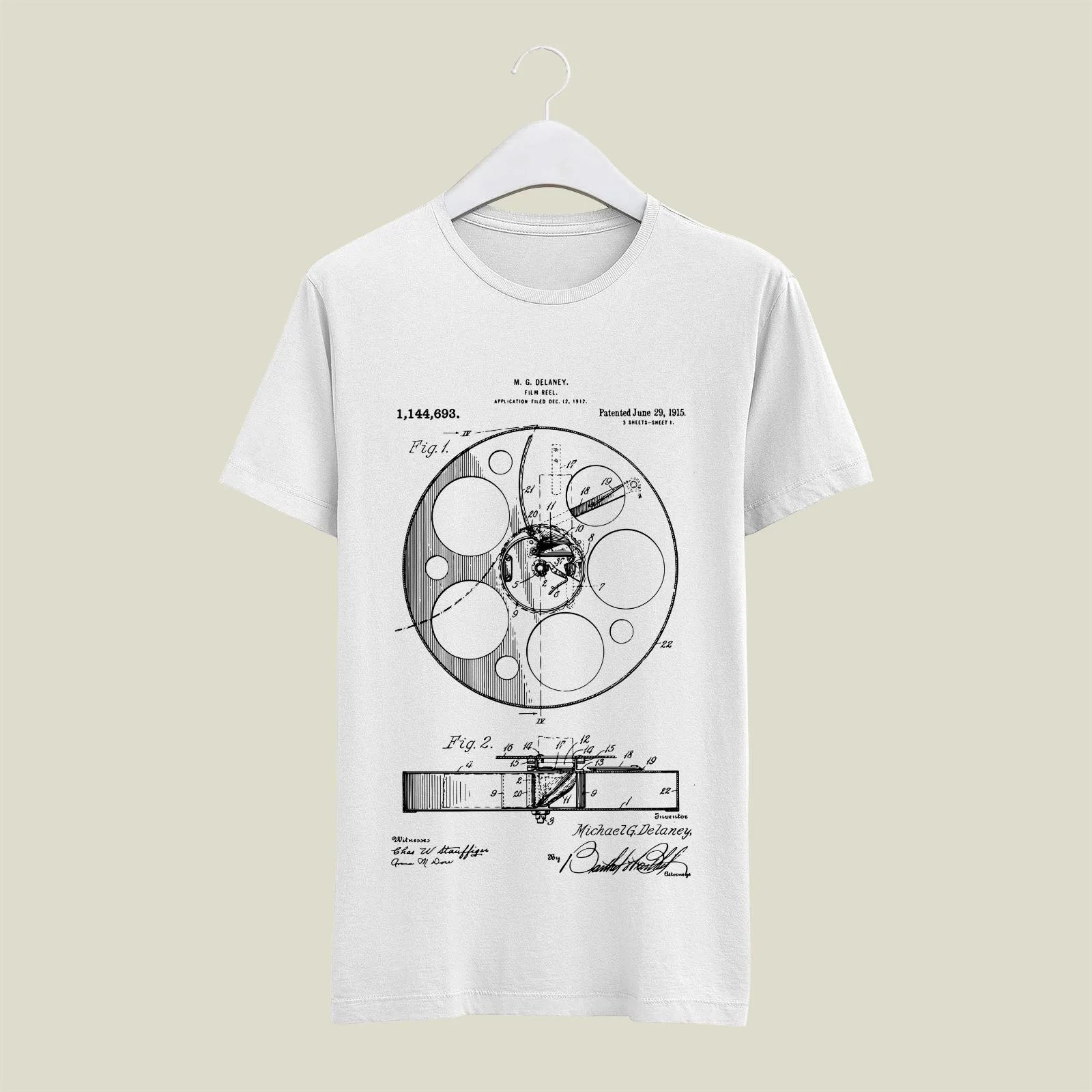 Camera Patent T-Shirt T-CMP77 Desichalchitra