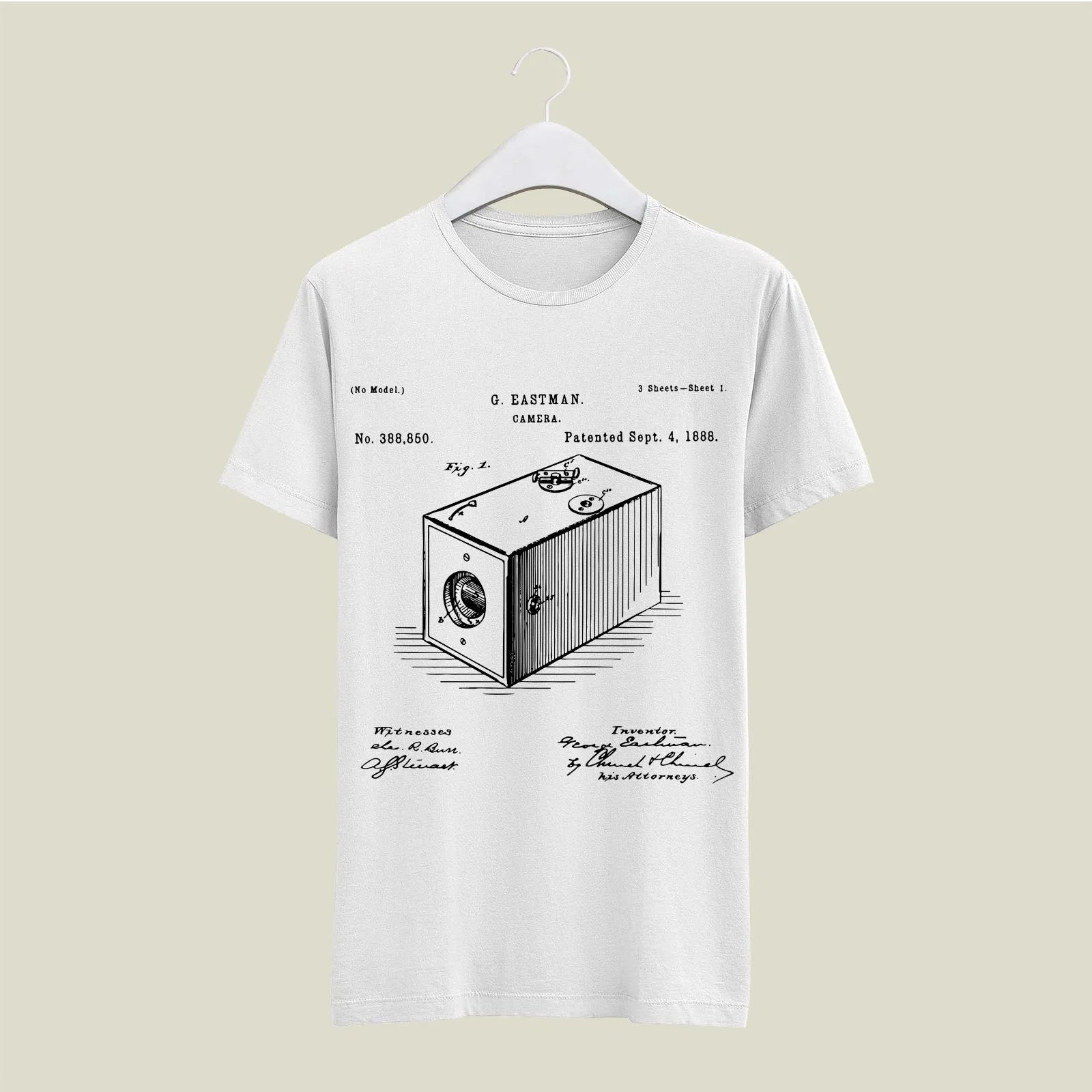 Camera Patent T-Shirt T-CMP99 Desichalchitra