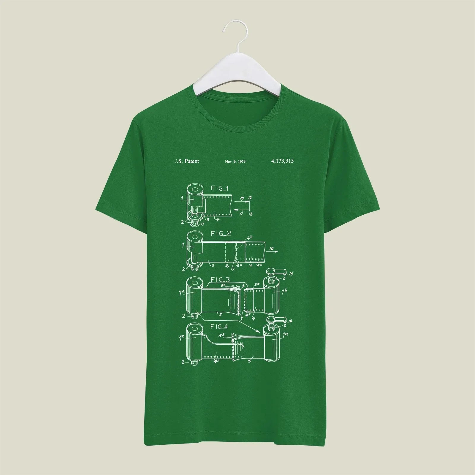 Camera Patent T-Shirt T-CMP12 Desichalchitra