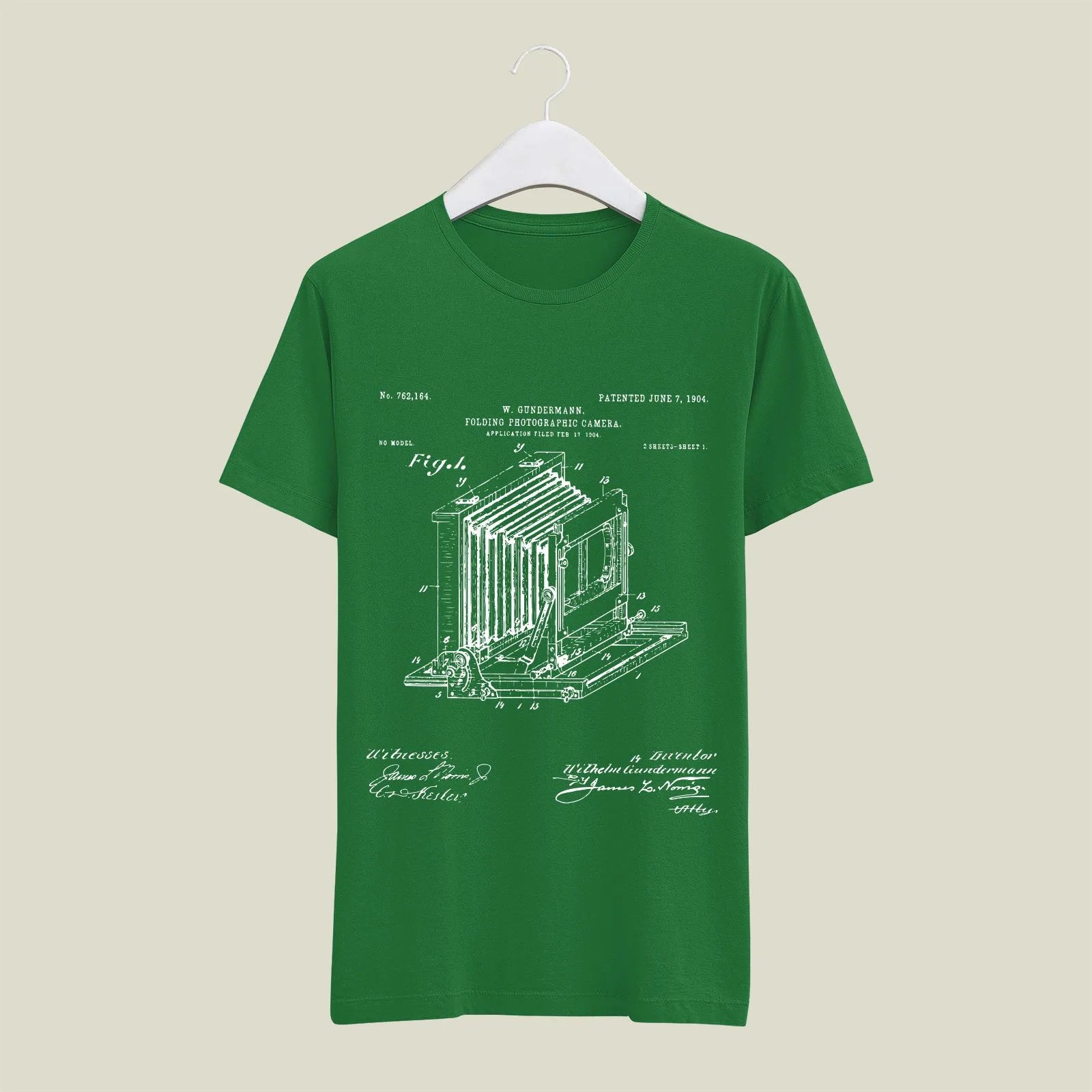 Camera Patent T-Shirt T-CMP41 Desichalchitra